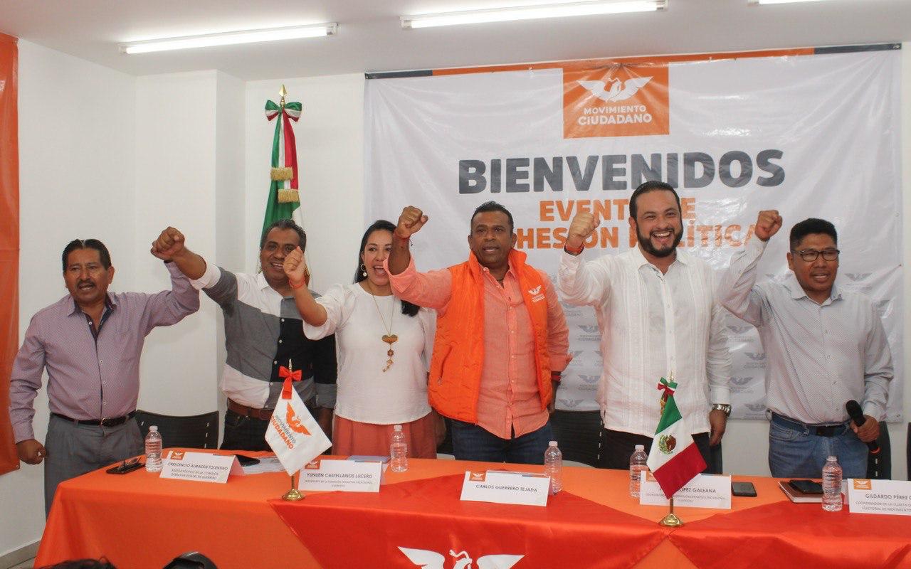 Se suma Carlos Guerrero, exalcalde de Copala a Movimiento Ciudadano