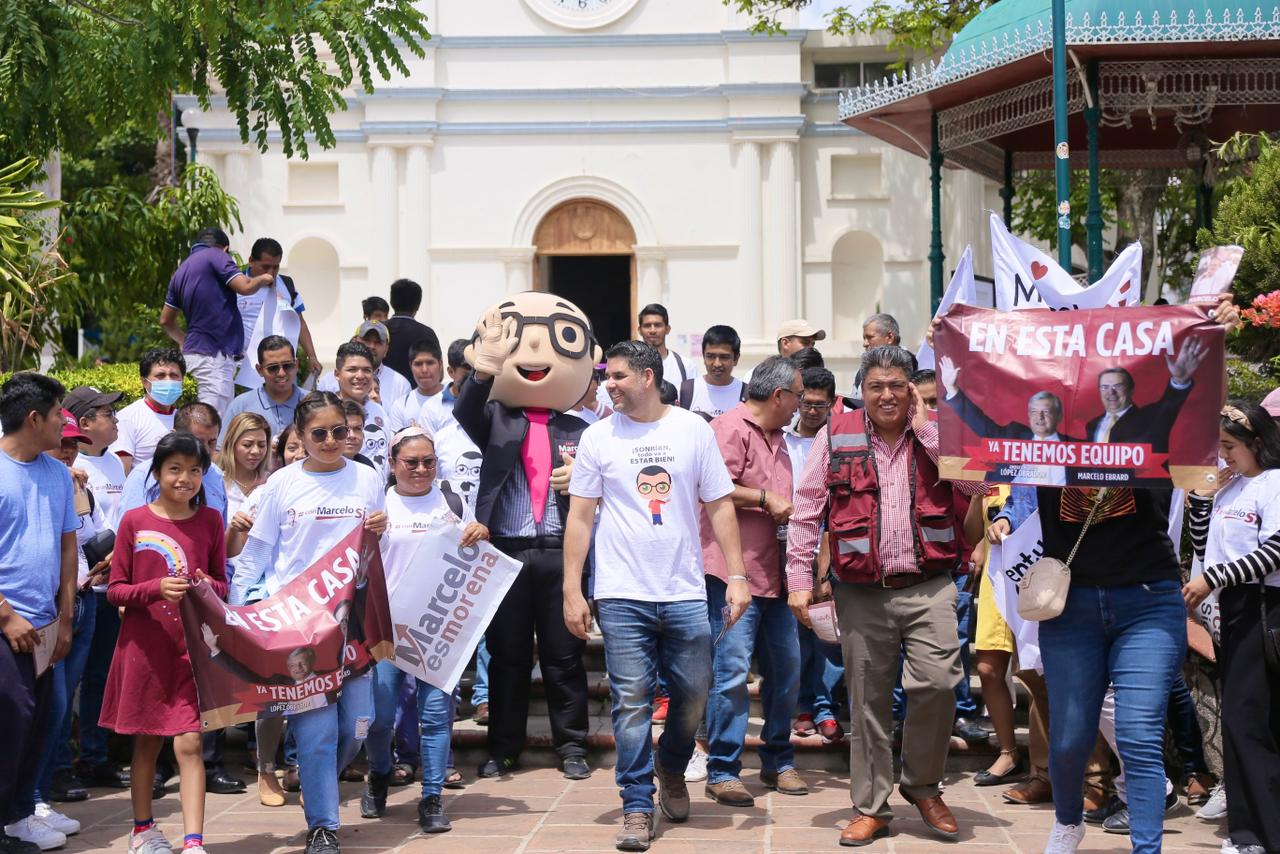 Encabeza Lloyd Walton promoción del mensaje de Ebrard en Chilpancingo