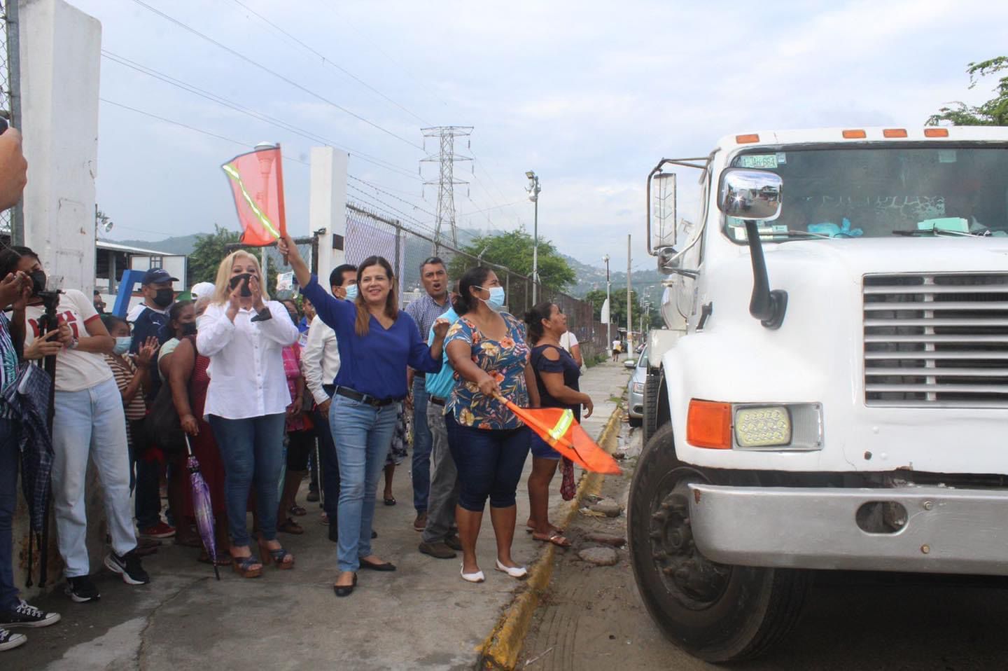 Urge Julieta Fernández atender y resolver desabasto de agua en Acapulco