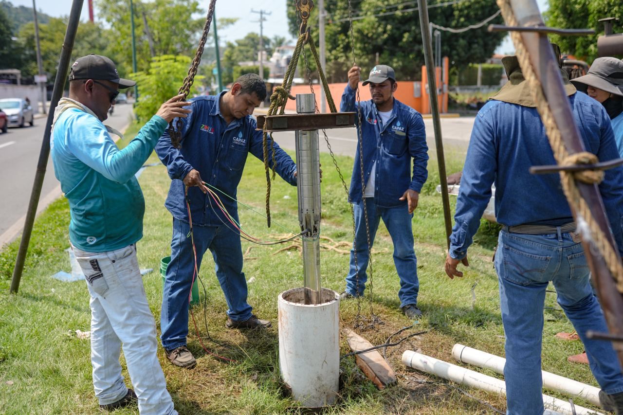 Ven factible construir otro pozo abastecedor para dar más agua en colonias de Zihuatanejo