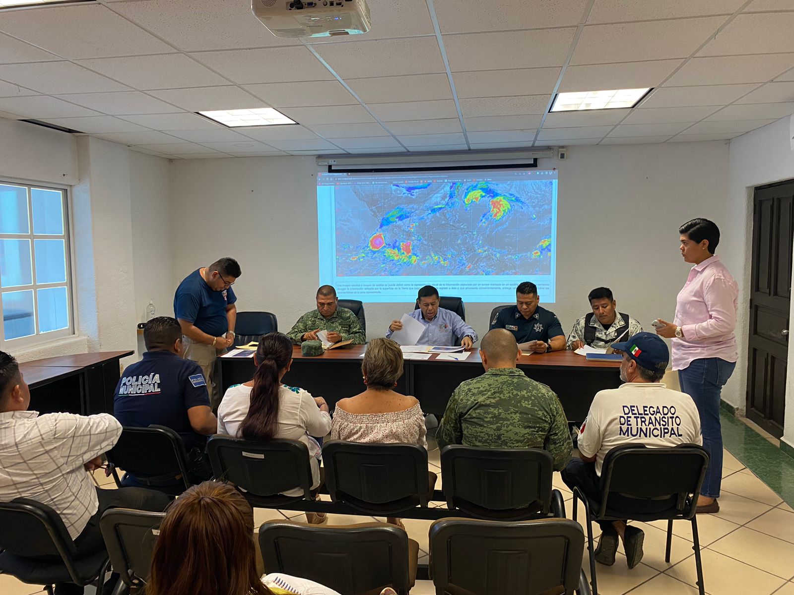 Activa «El Tocumbo» activación del Consejo de Protección Civil en Petatlán ante intensas lluvias
