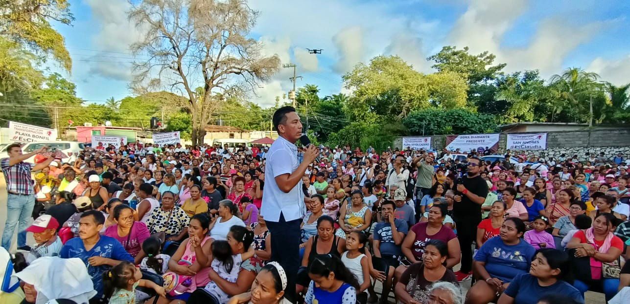 Convoca Ávila a más de 2 mil acapulqueños a reforzar la transformación con Claudia