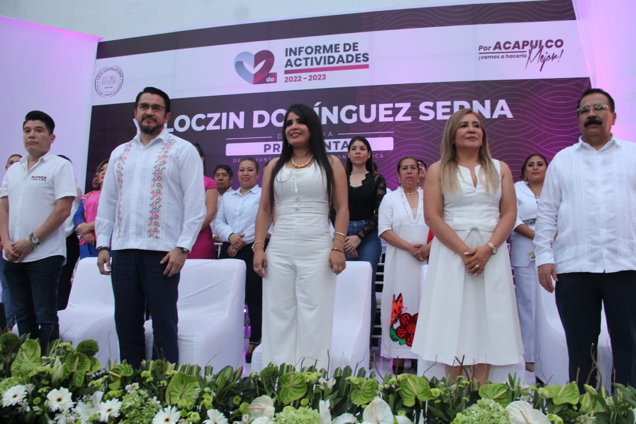 “Lo vamos a hacer mejor”, anuncia Yoloczin Domínguez en Acapulco ante miles de personas