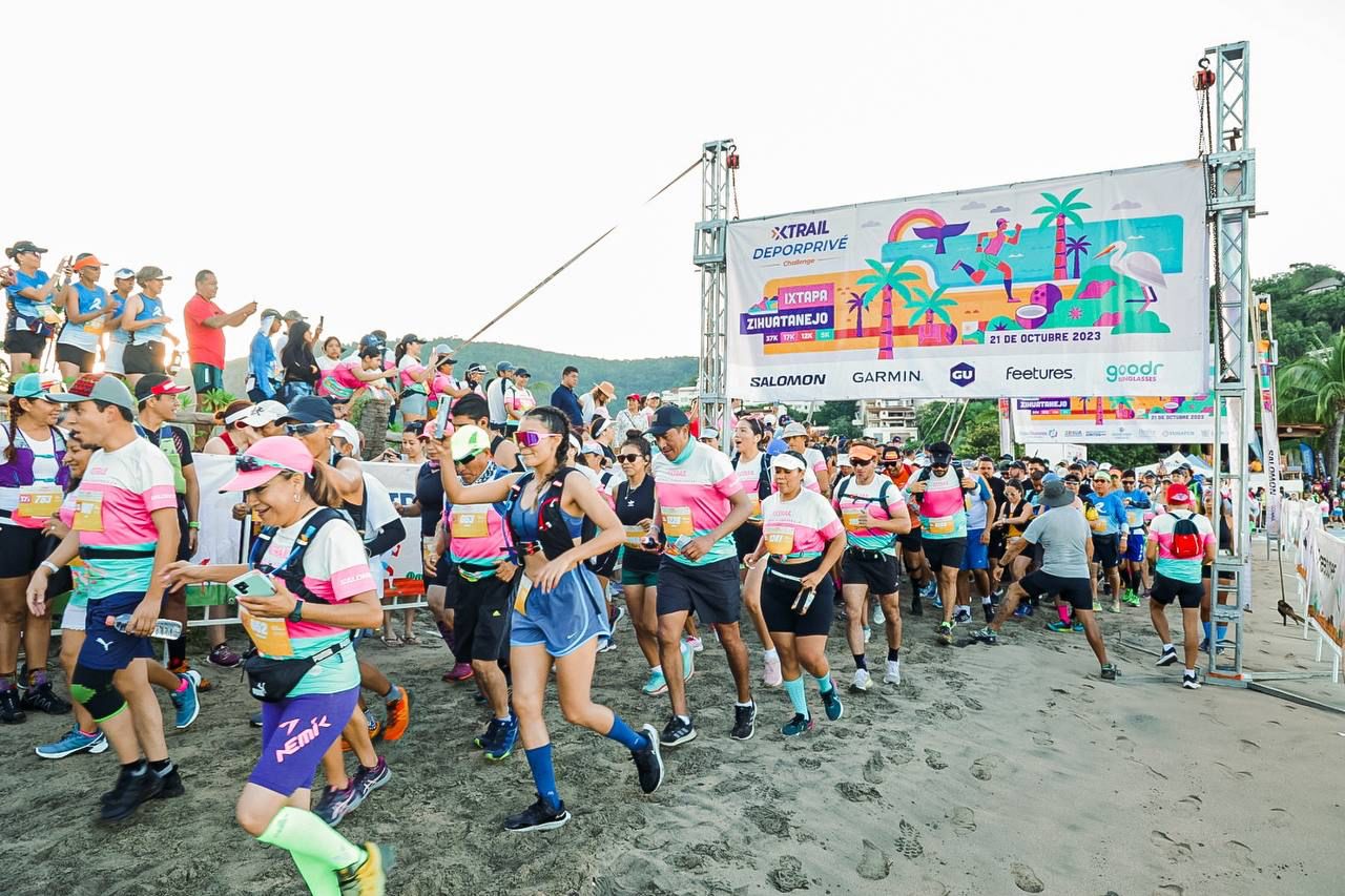 Atrae Xtrail México a cientos de atletas nacionales y extranjeros a Zihuatanejo