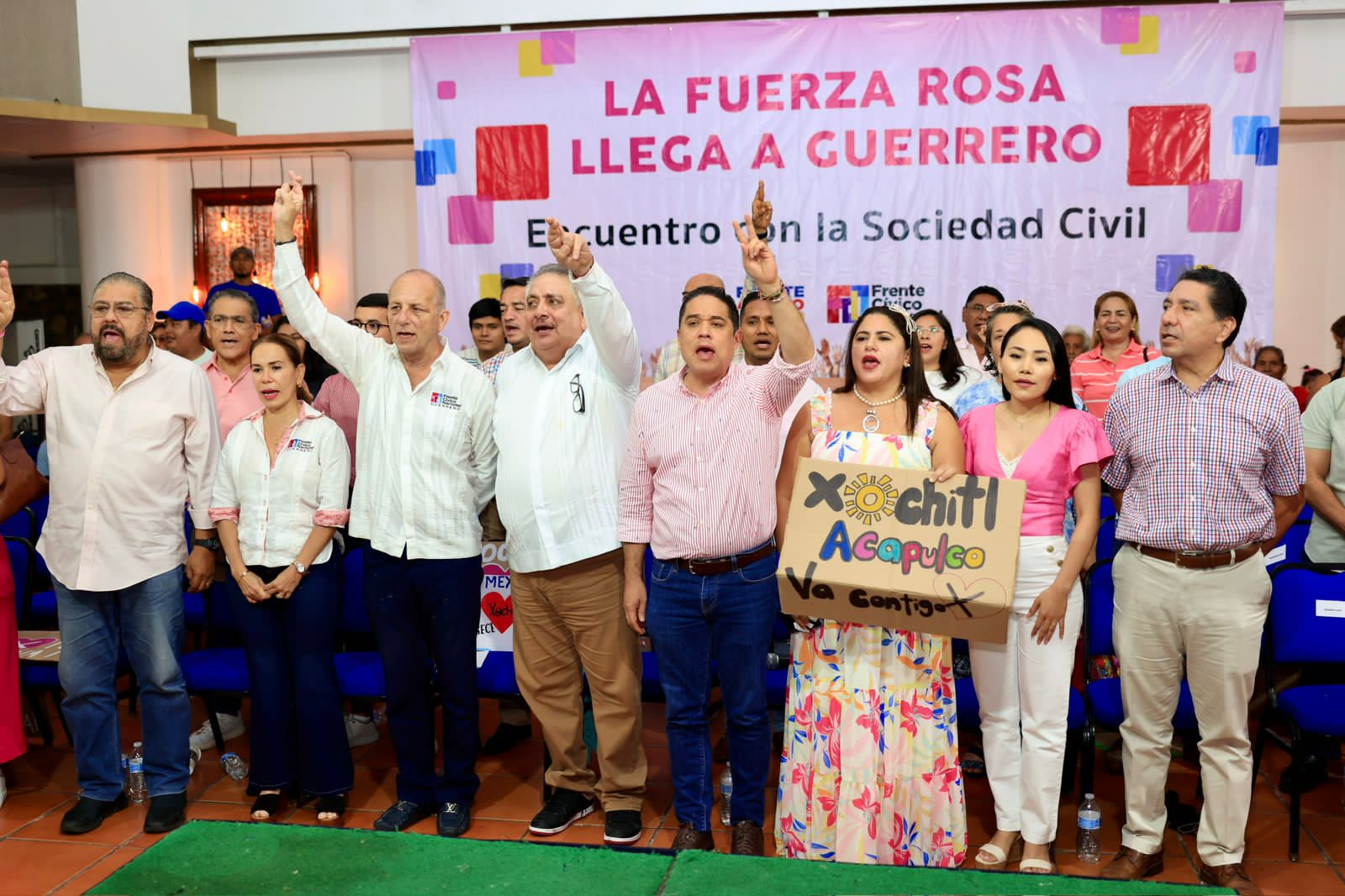 Respalda el dirigente del Frente Cívico Nacional a Evodio en su aspiración por la senaduría