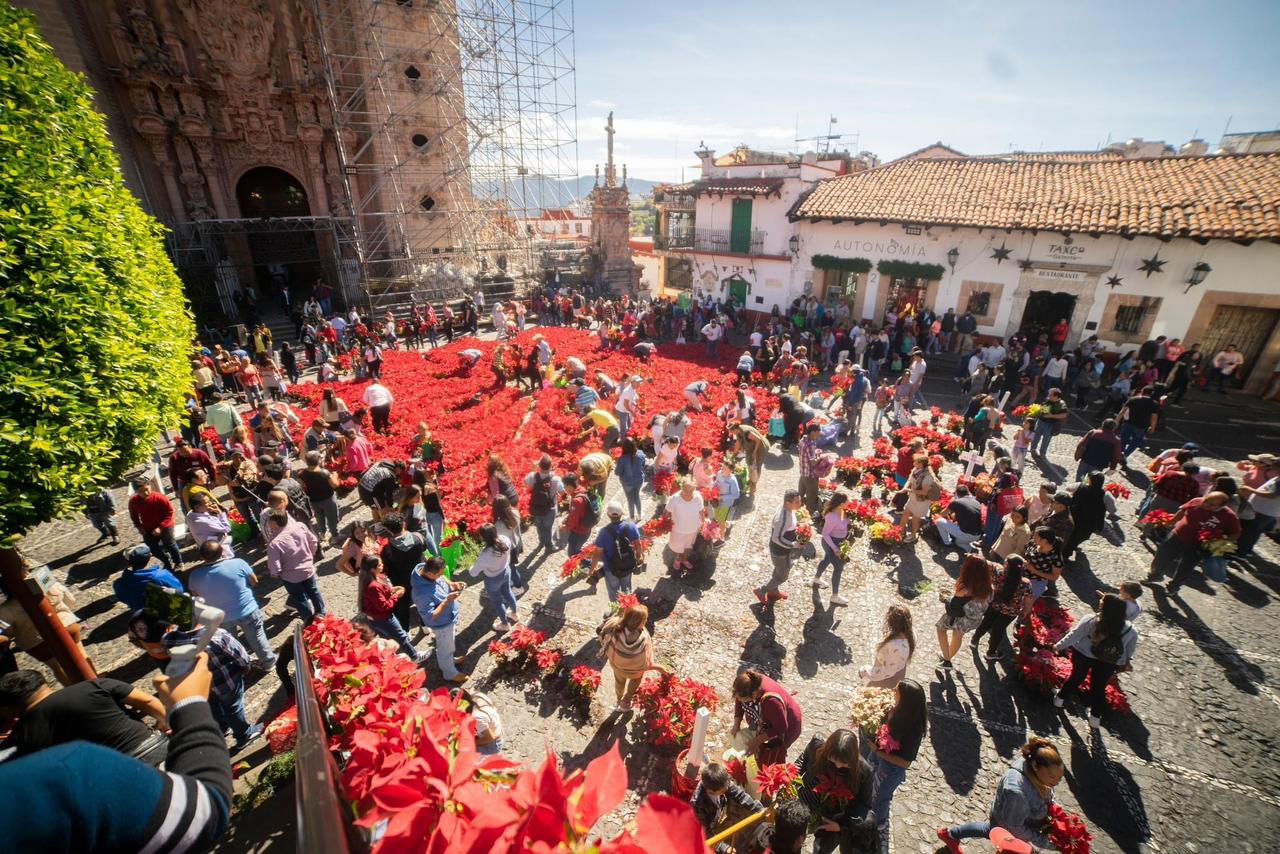 Tuvo «Flor de Cuetlaxochitl» en Taxco más de 107 mil visitantes