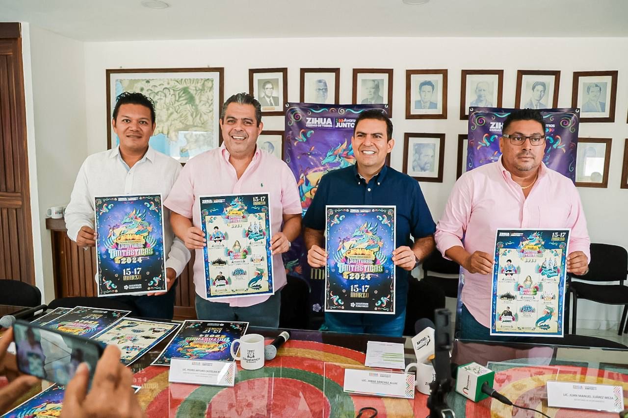Anuncian Carnaval Ixtapa-Zihuatanejo 2024 «Criaturas Fantásticas»