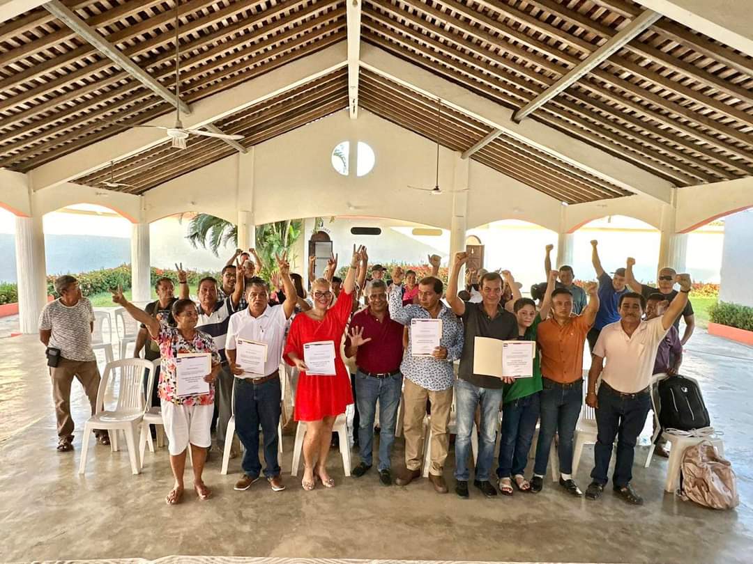 Toma PES protesta a comités municipales en Benito Juárez, Ometepec y Petatlán