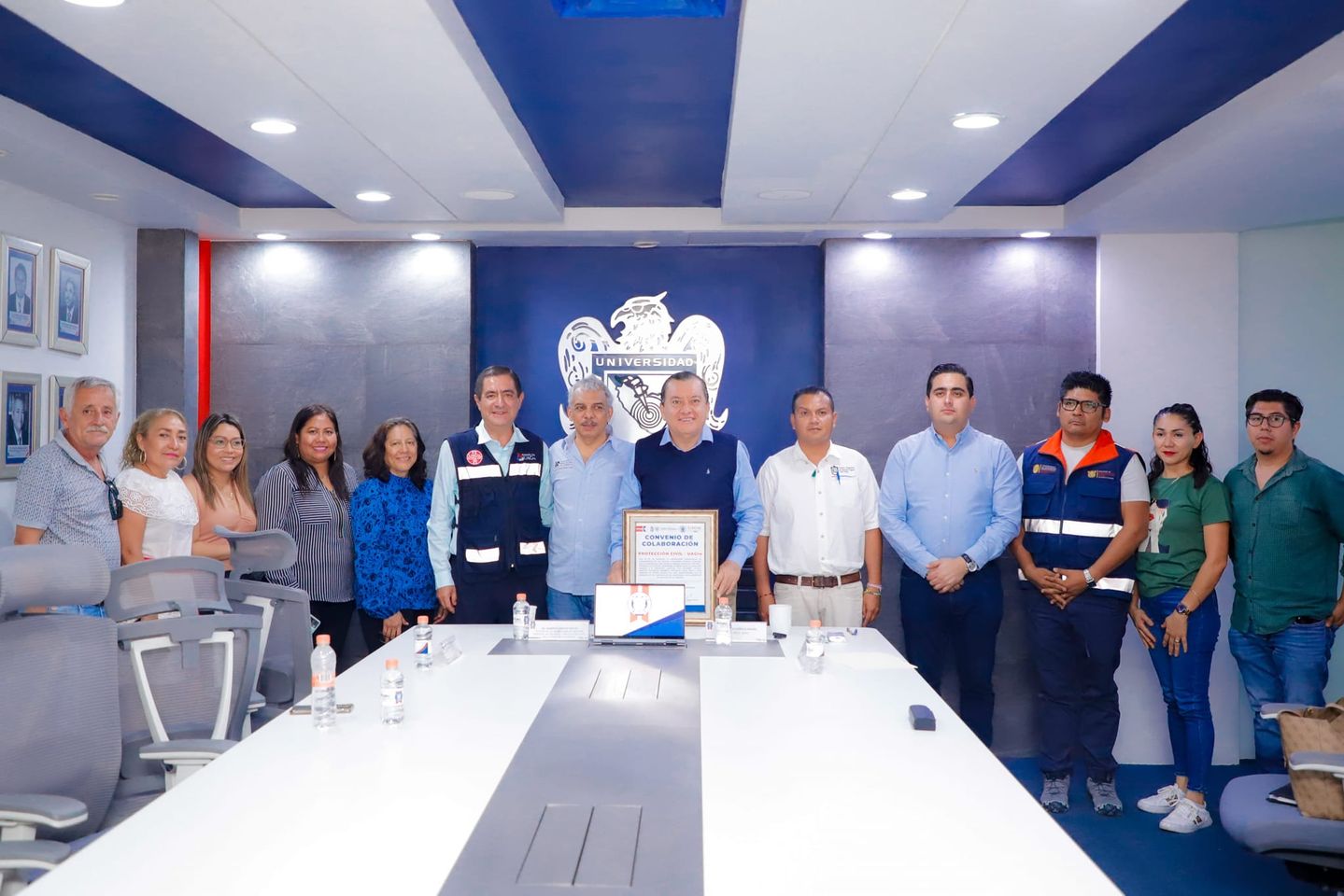 Firman convenio UAGro y Protección Civil Guerrero