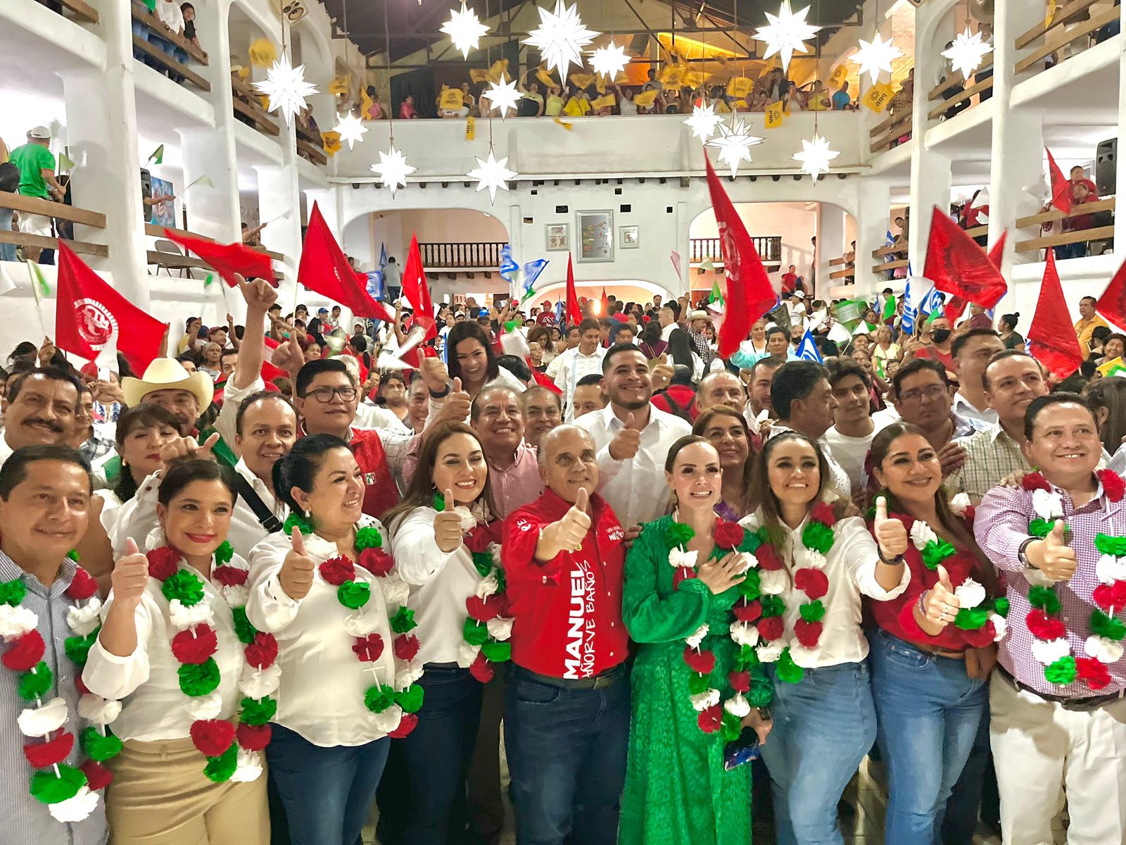 Liderazgos del PRI, PAN, PRD y sociedad en Taxco respaldan propuestas de Añorve al Senado