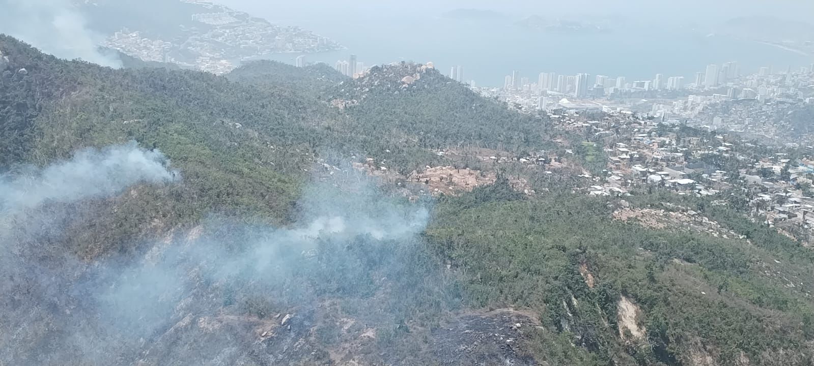 Redobla esfuerzos Protección Civil estatal para la atención de los incendios de El Coloso y Carabalí