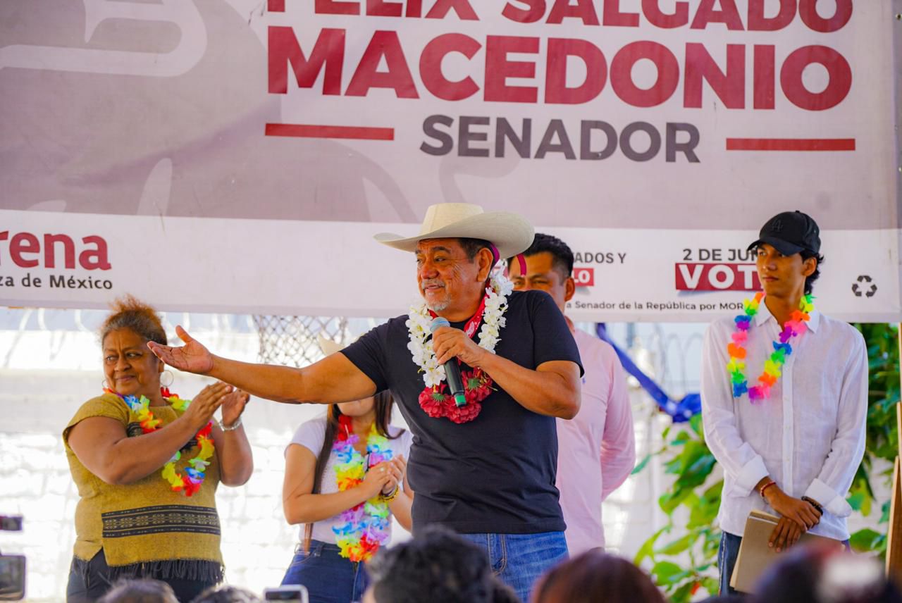 Llama Félix Salgado a luchar por la 4T, con cargo o sin cargo