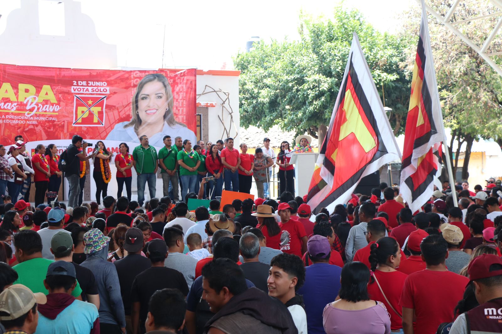 La transformación de Eduardo Neri debe seguir con unidad: Sara Salinas