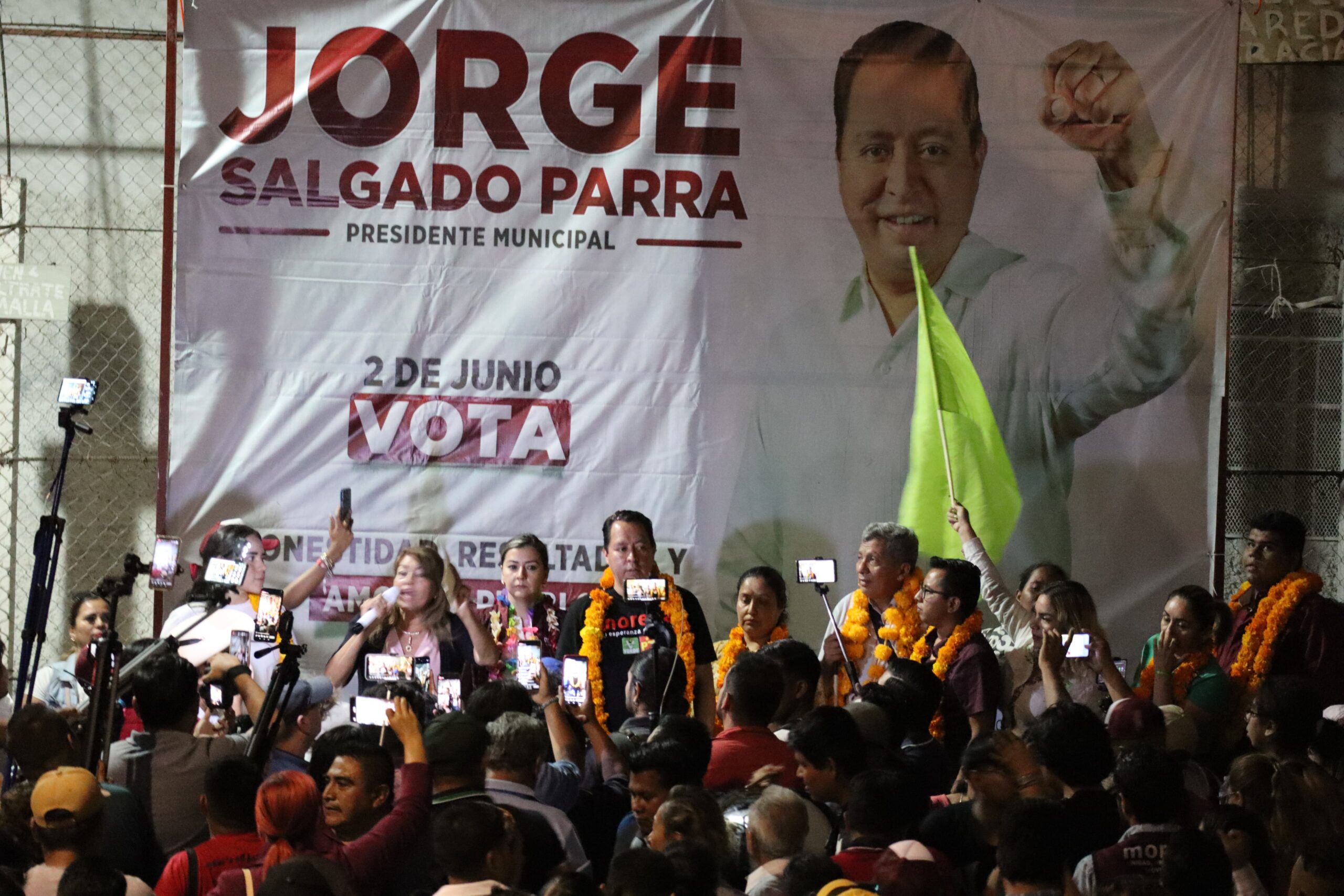 Vecinos de la zona norponiente de Chilpancingo dan respaldo a Jorge Salgado