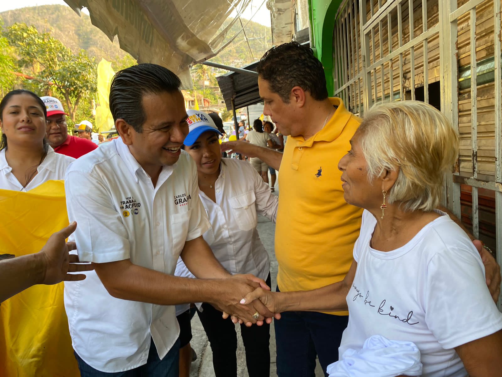Habitantes de La Sábana, La Máquina y el Rasto van con Carlos Granda para la presidencia de Acapulco