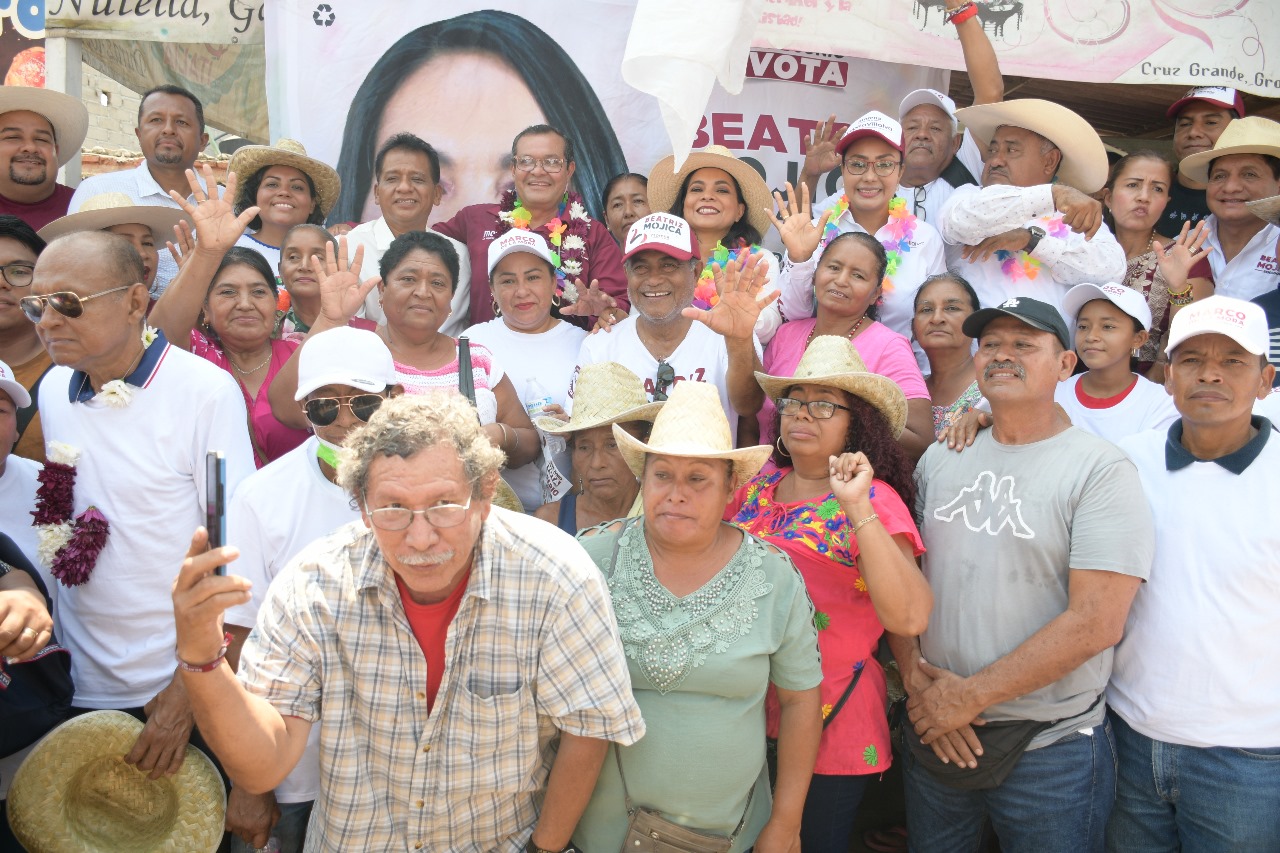 Liderazgos priistas de Las Vigas se suman a Beatriz Mojica y a Morena