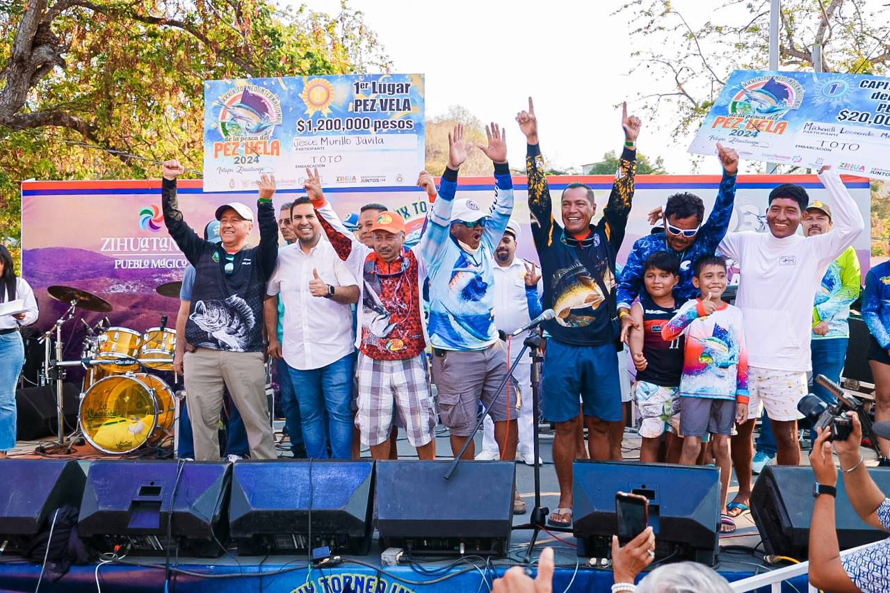 Supera expectativas Torneo Internacional de Pez Vela en Zihuatanejo