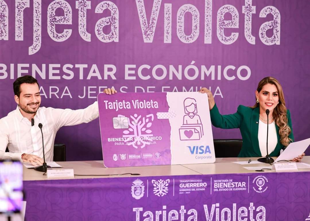 El Gobierno de Guerrero abre la convocatoria “Tarjeta Violeta”, para mujeres vulnerables