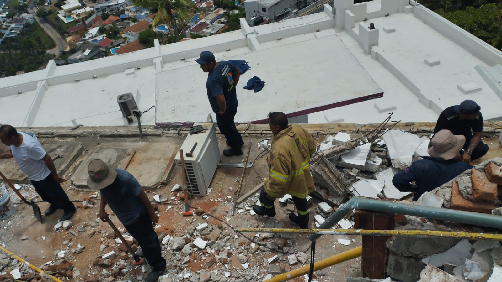 Atiende Protección Civil estatal explosión de tanque en Las Brisas
