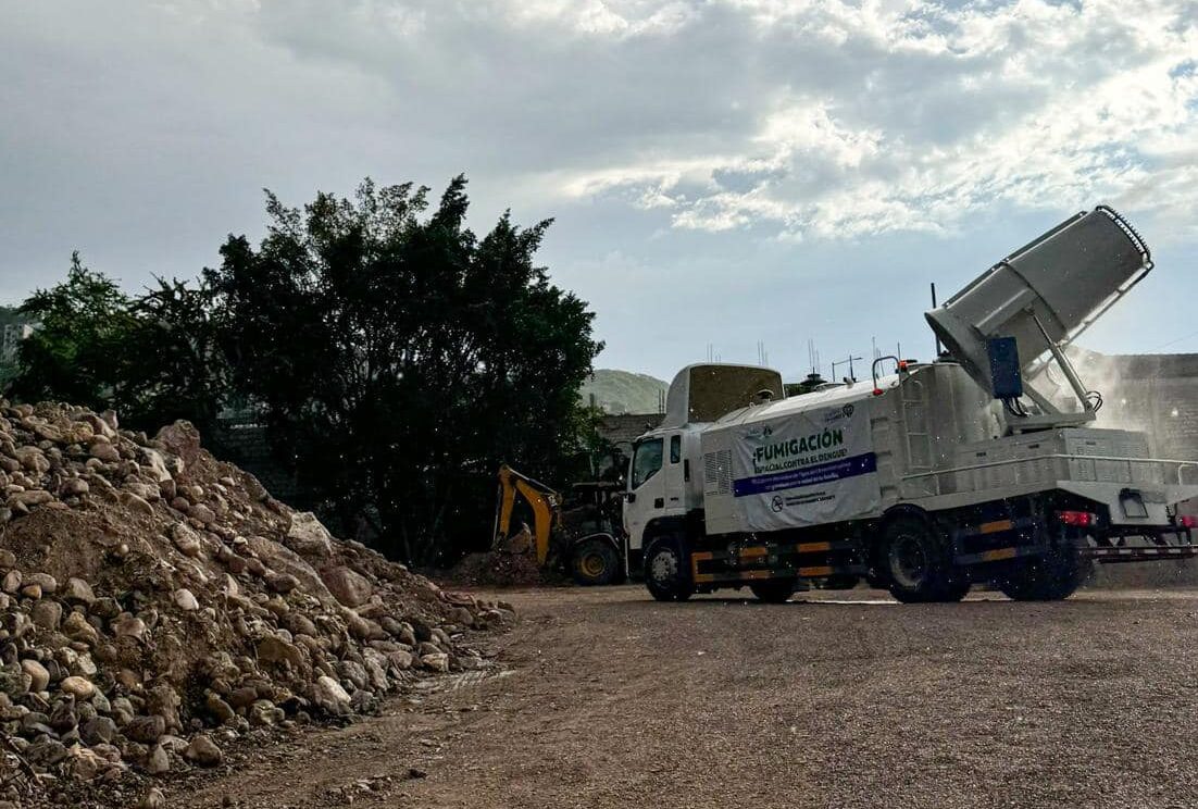 Intensifica Gobierno de Tlapa campaña de fumigación contra el dengue