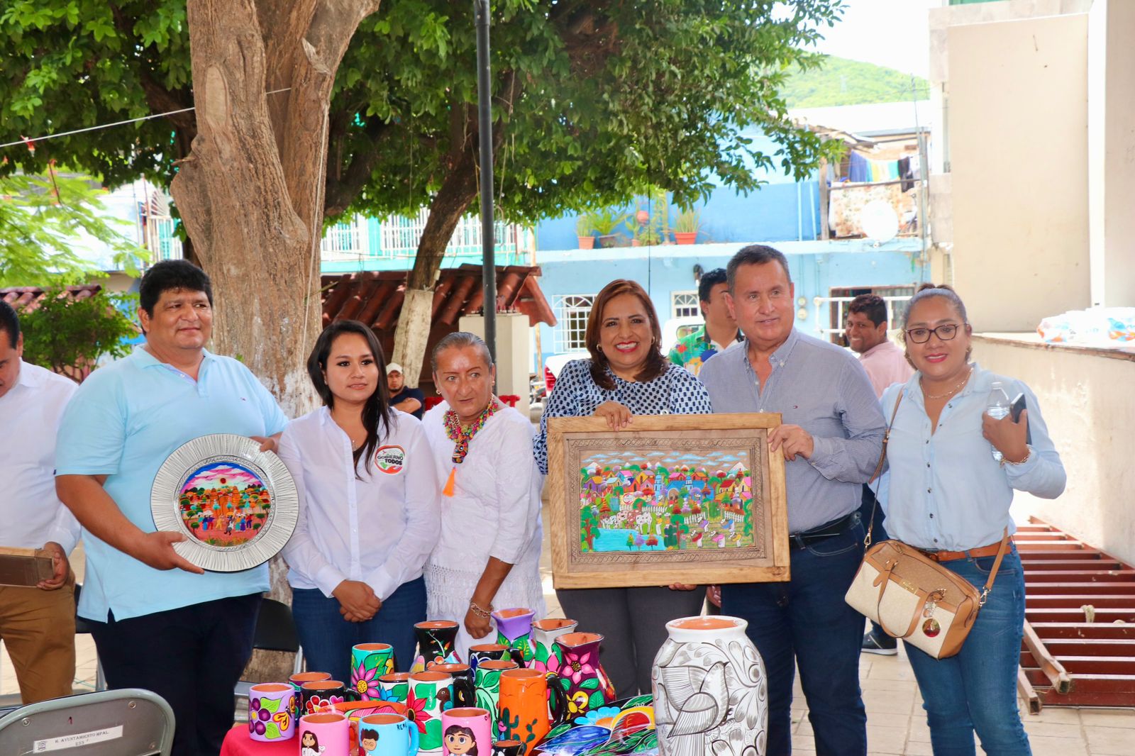Clausura Sara Salinas el curso de verano “Pintura Artesanal”