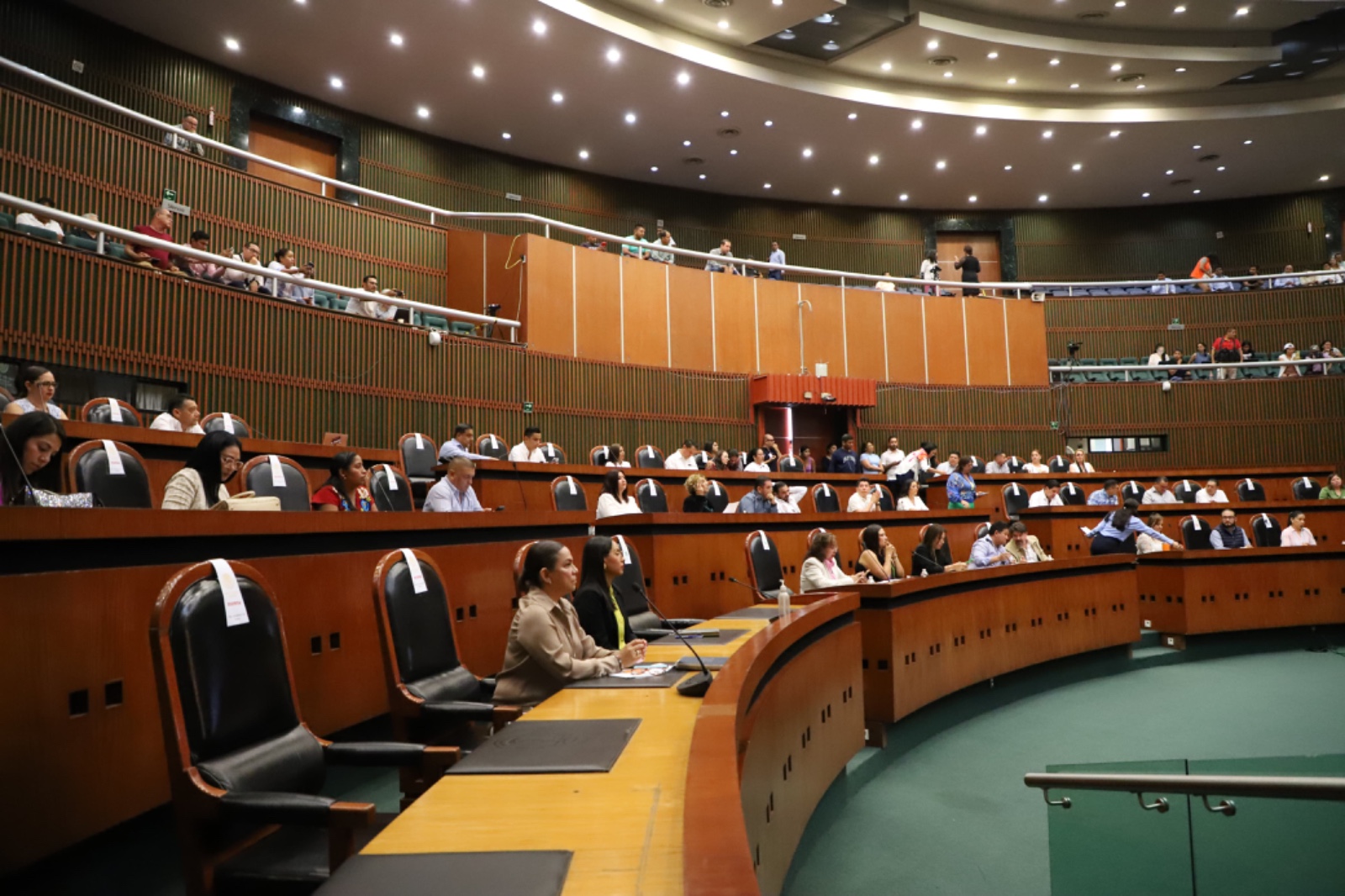Tras elección de Mesa Directiva, alista Congreso instalación de la LXIV Legislatura