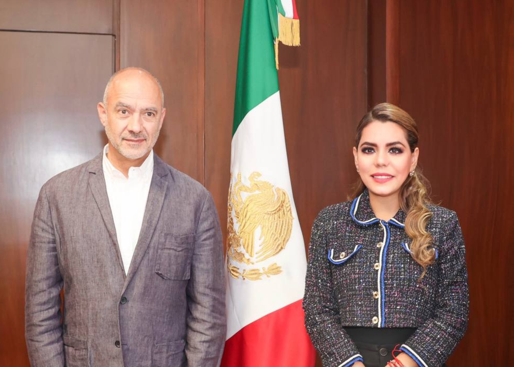 Presenta Evelyn Salgado al próximo titular de la SICT proyectos fundamentales para Guerrero