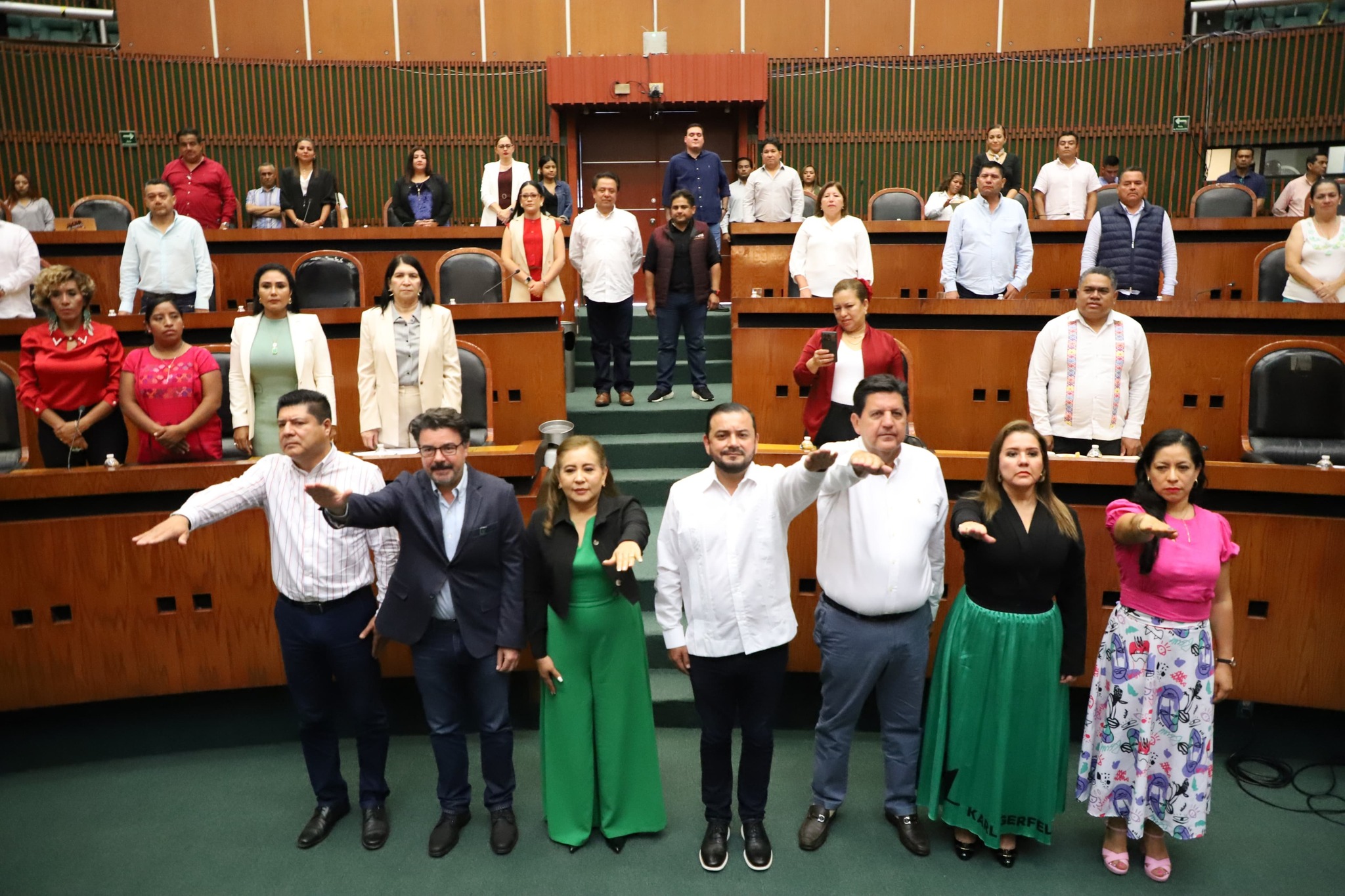 Rinde protesta Alejandro Bravo como secretario de la Jucopo del Congreso