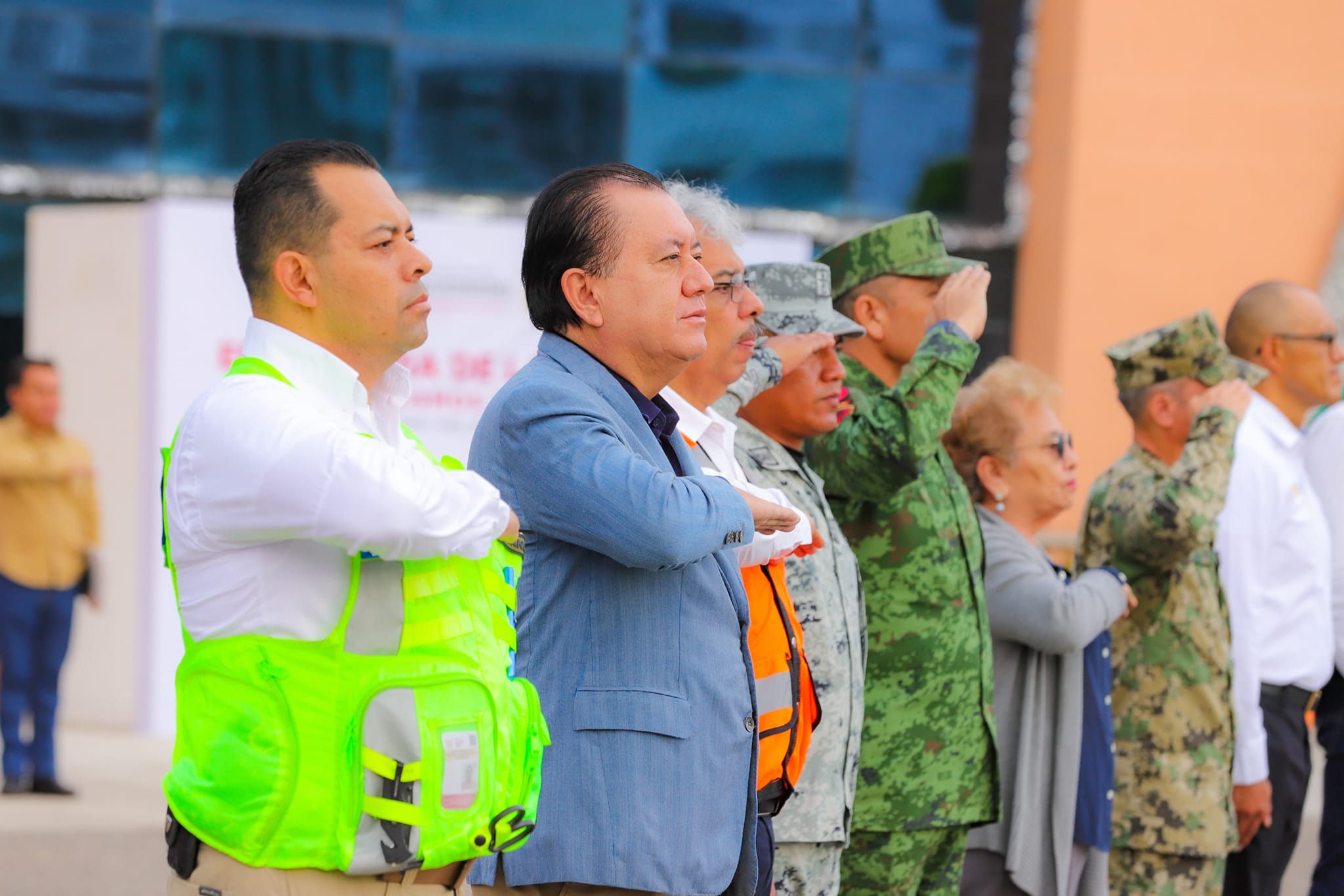 Participa la UAGro en conmemoración del Día Nacional de Protección Civil