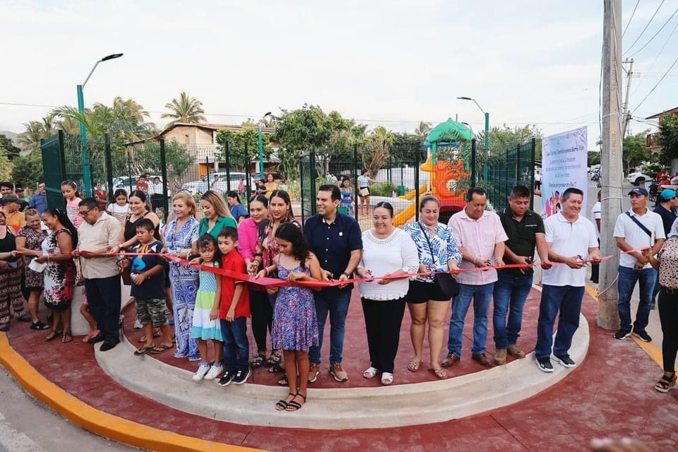 Inaugura Jorge Sánchez otro parque recreativo en Zihuatanejo, ahora en San José Ixtapa