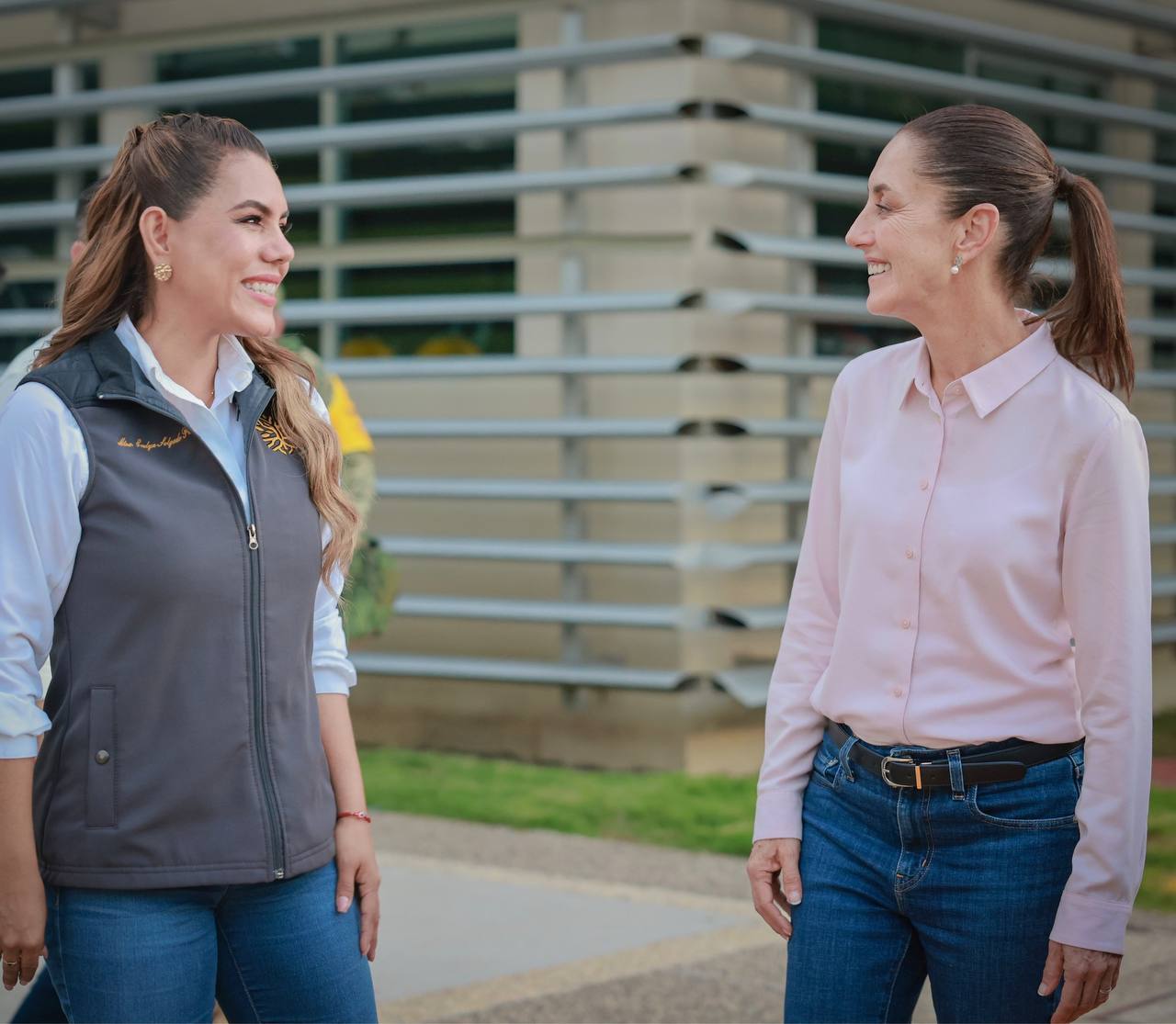 Se reúnen, nuevamente, Evelyn Salgado y Claudia Sheinbaum para evaluar afectaciones por John