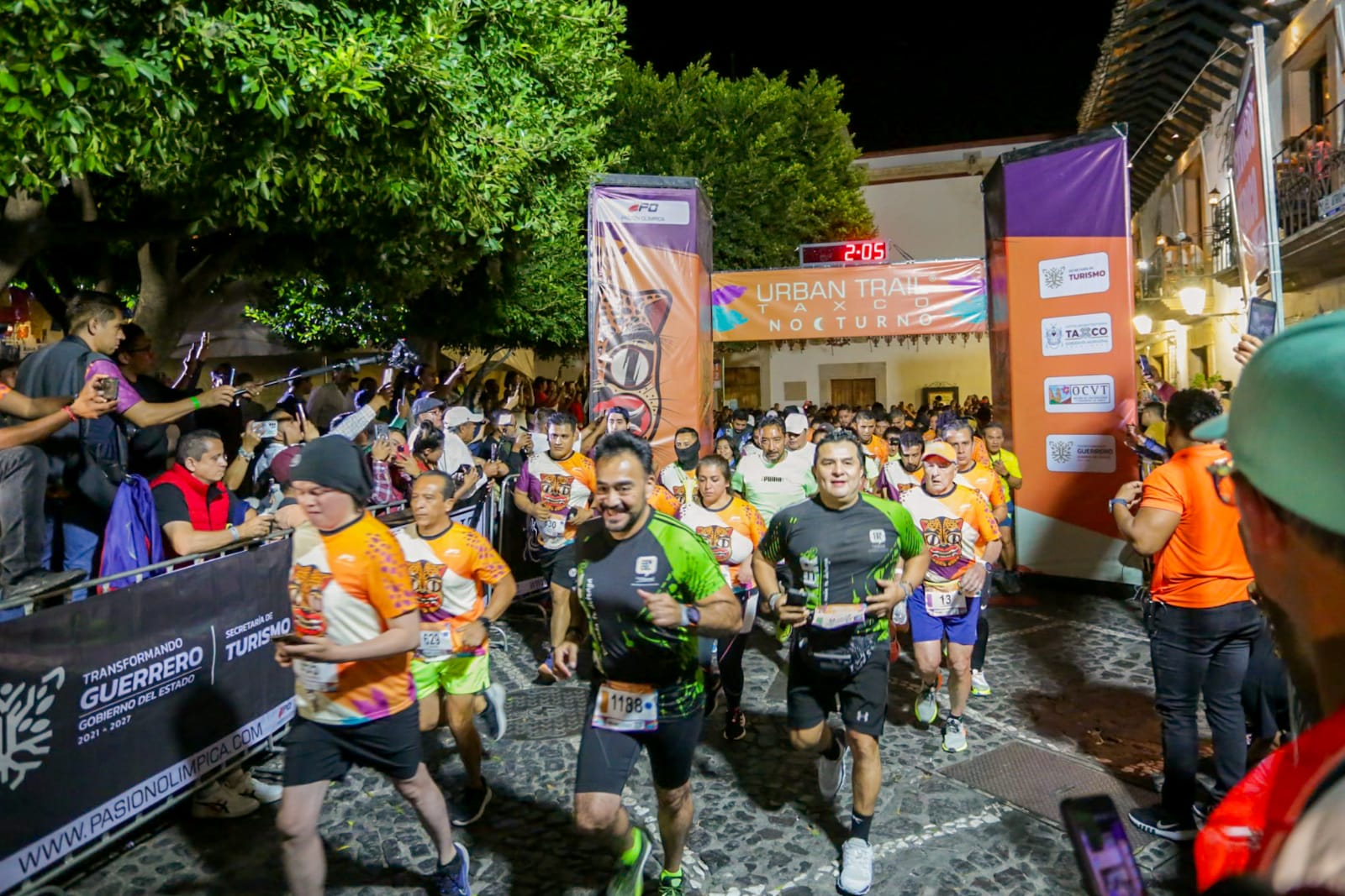 Vibra Taxco con el Urban Trail Nocturno 2024