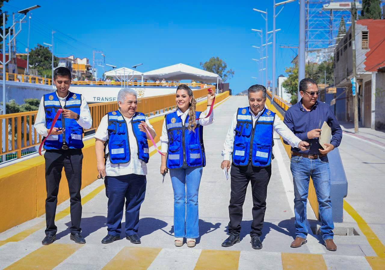 Cumple Evelyn Salgado a Chilpancingo Entrega puente de la colonia Obrera con inversión de 36 MDP