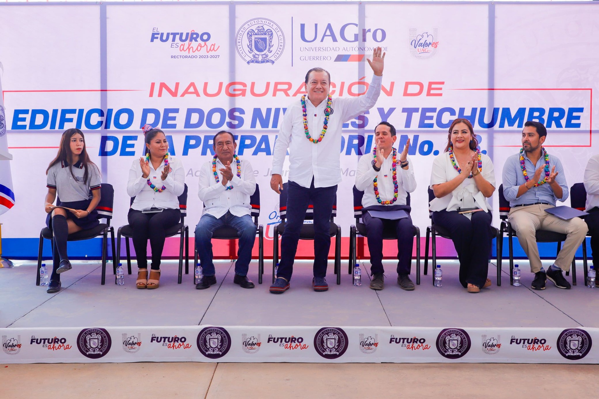 Inaugura Javier Saldaña nuevo edificio en la preparatoria 48 de la UAGro