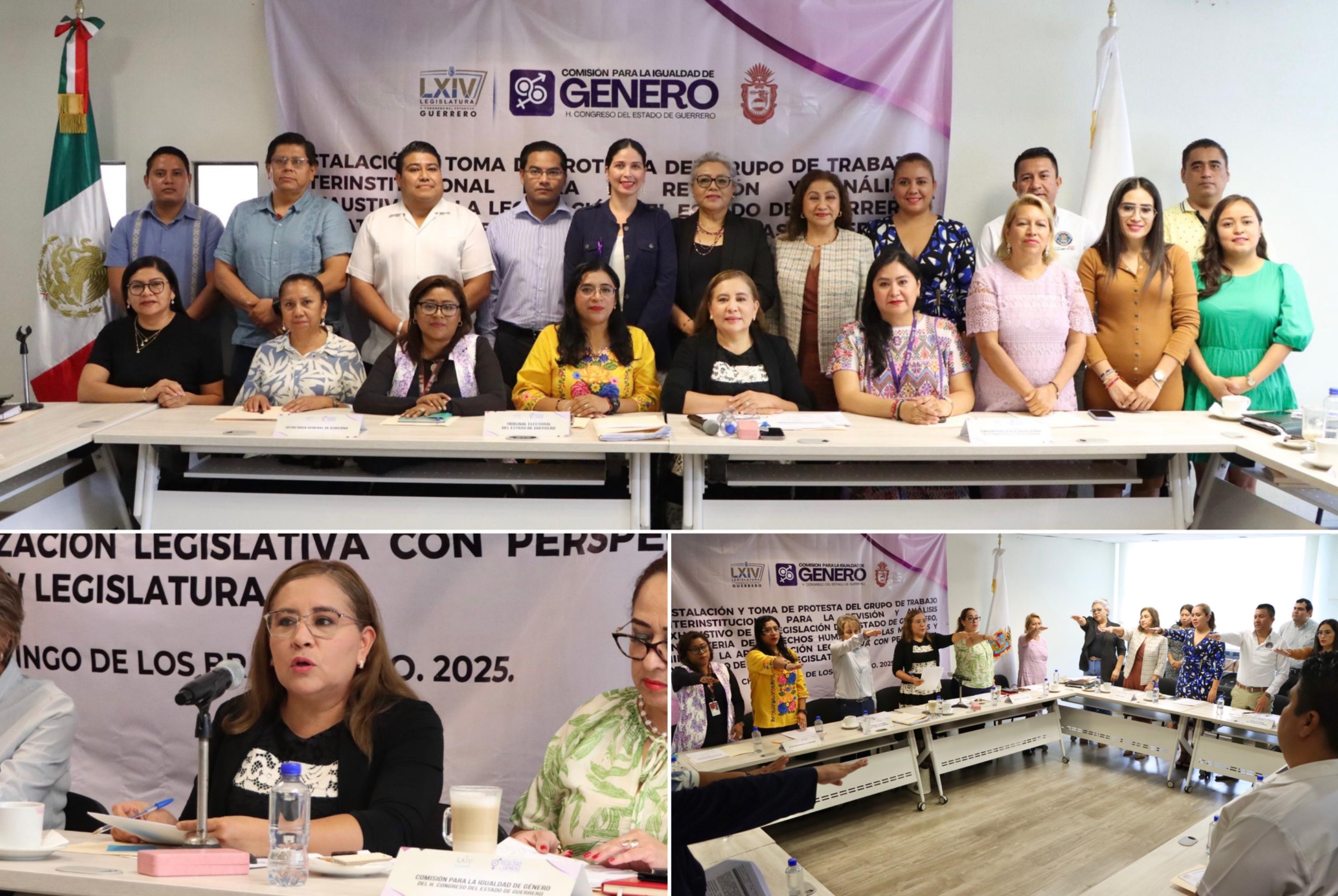Instala Congreso del Estado grupo de trabajo para armonizar legislación contra violencia de género
