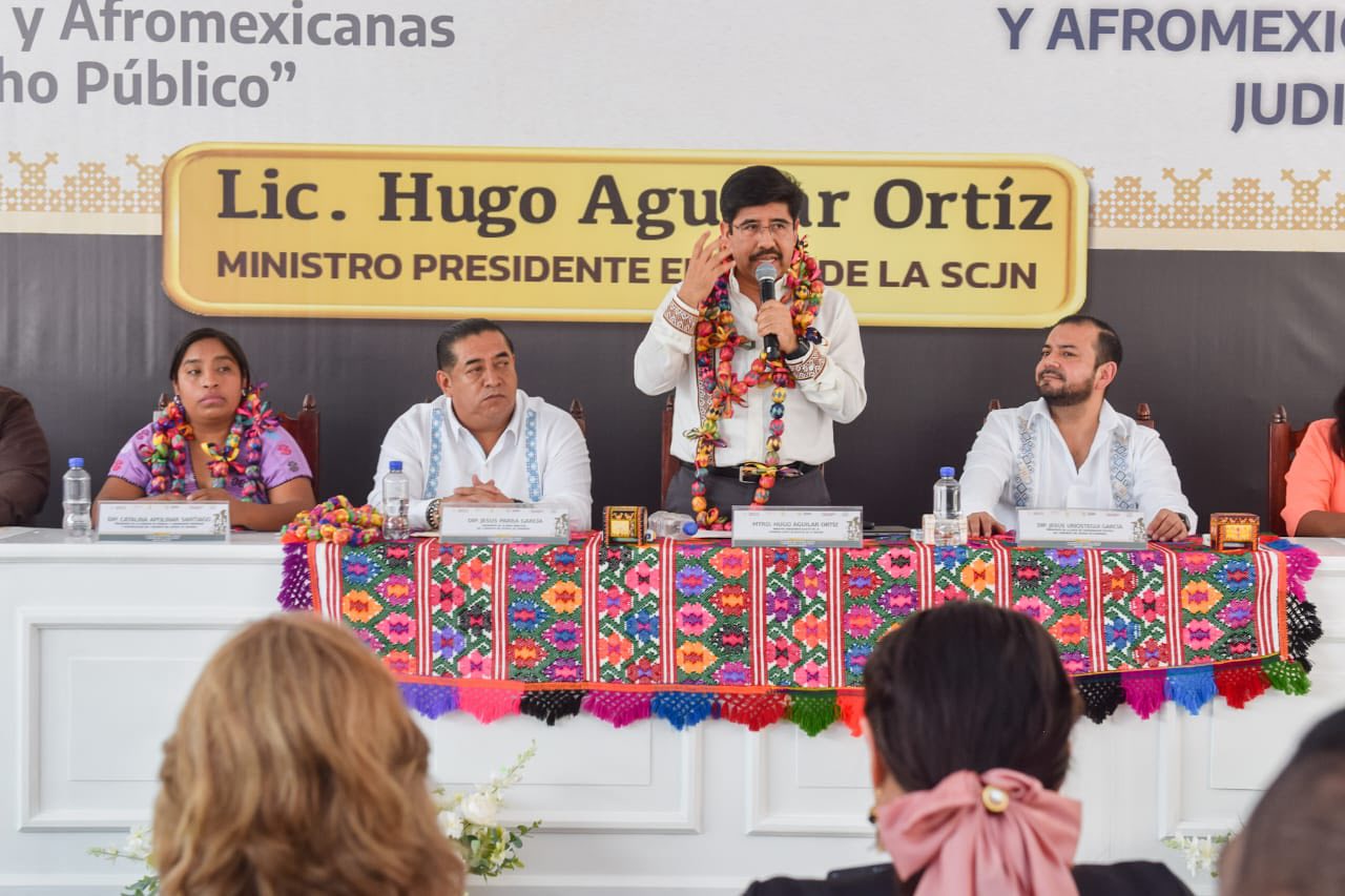 Ministro presidente electo de la SCJN imparte conferencia en el Congreso de Guerrero