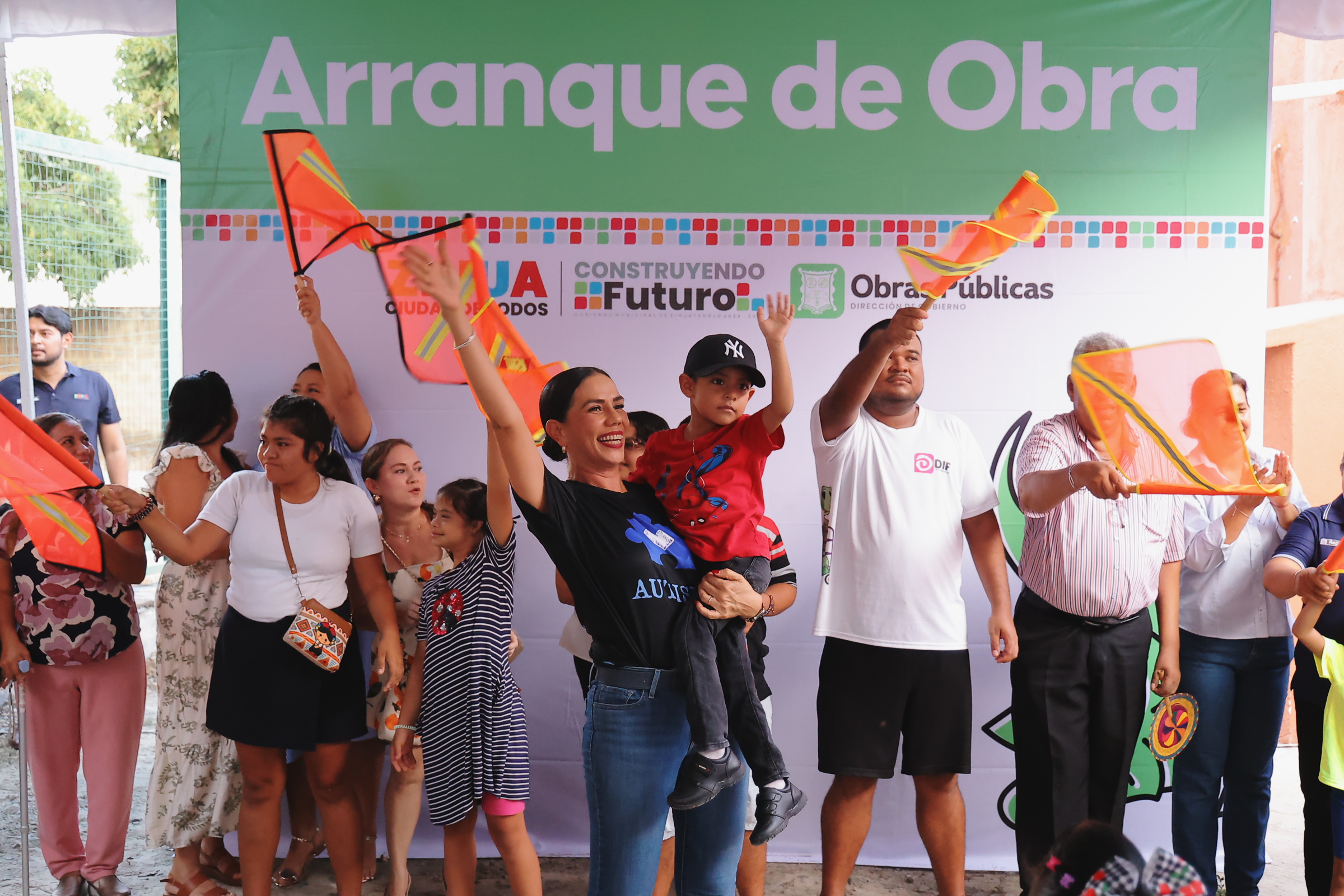 Da Liz Tapia banderazo de arranque al Centro Municipal de Neurodesarrollo en Zihuatanejo