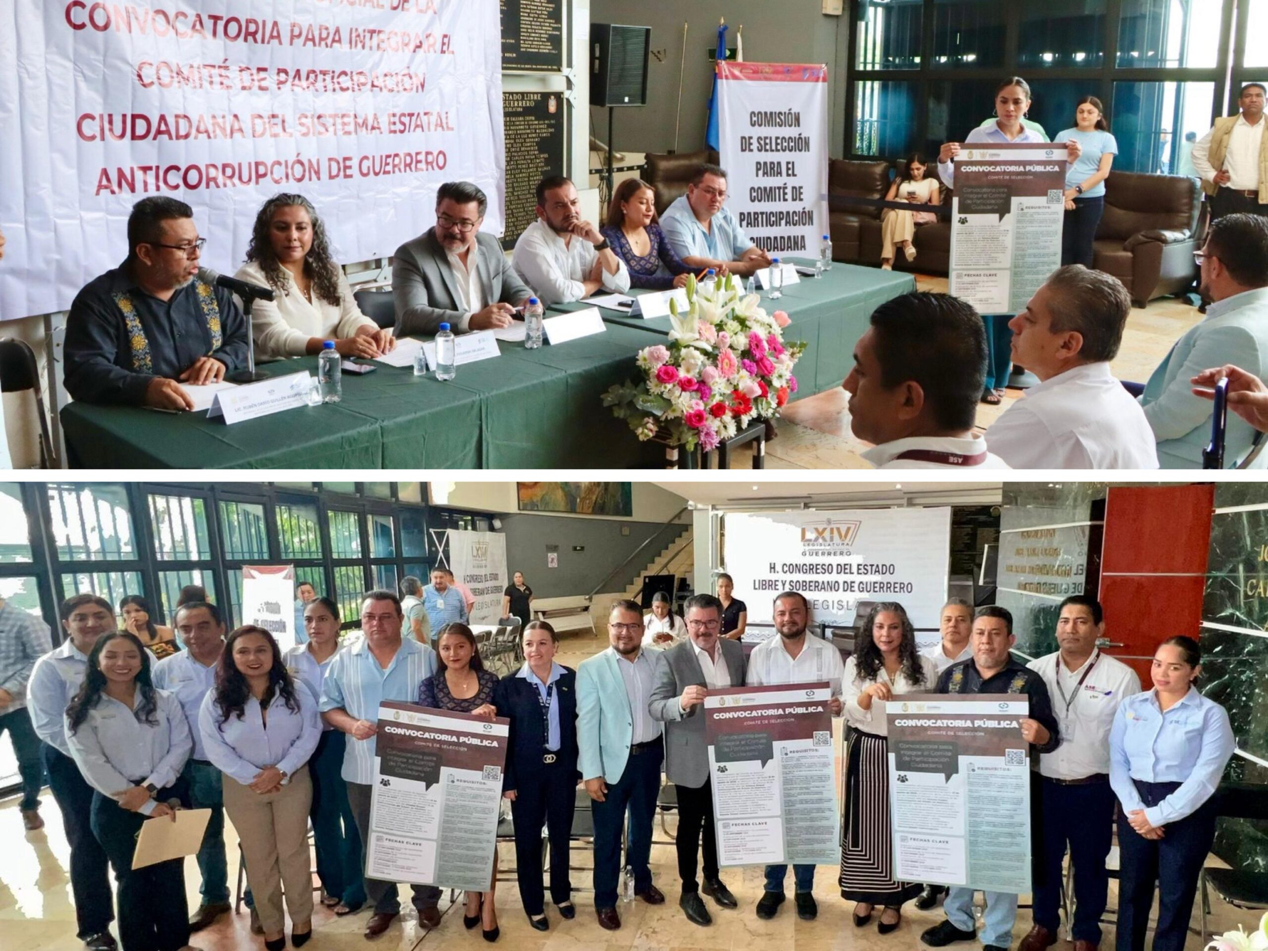 Presenta el Congreso de Guerrero la convocatoria para integrar el Comité de Participación Ciudadana del Sistema Estatal Anticorrupción