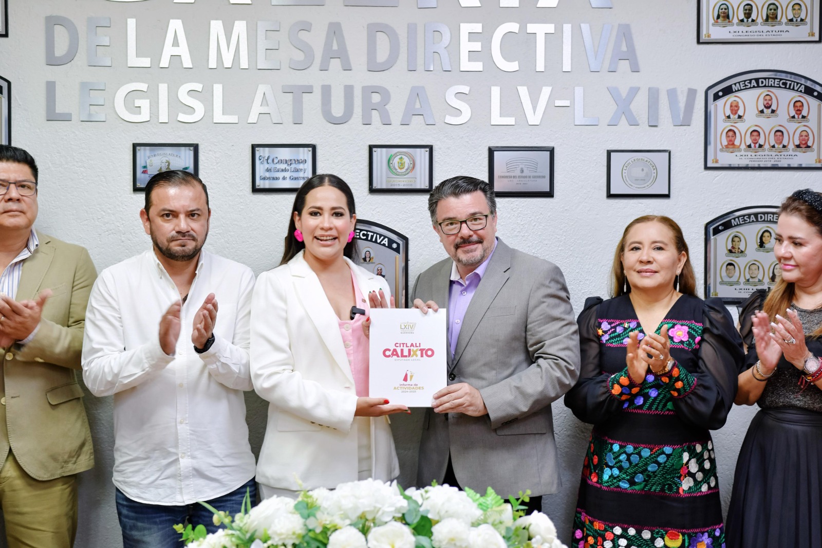 Presenta Citlali Calixto informe ante el Congreso: destaca 8 reformas clave en Guerrero