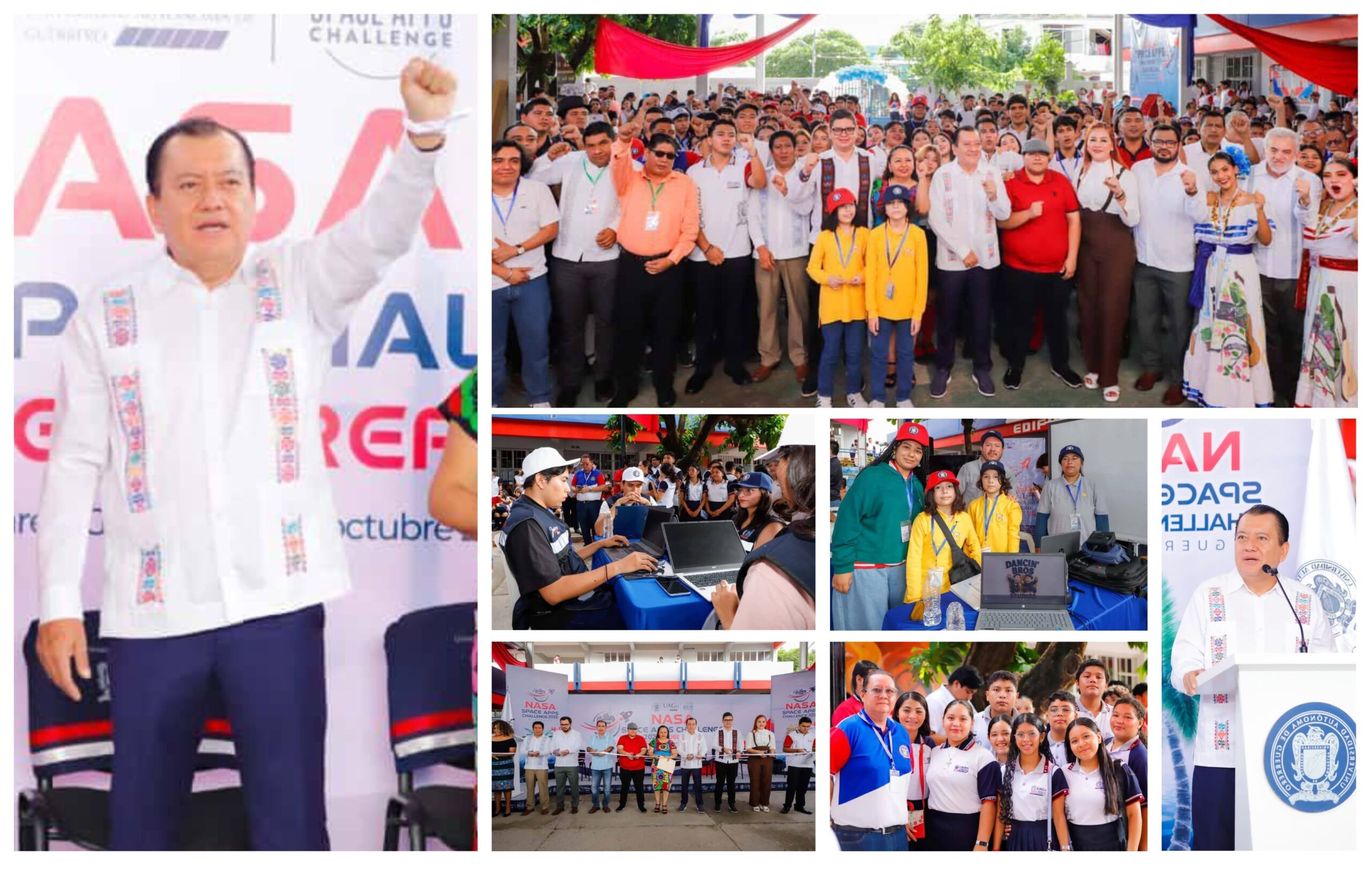 Inaugura Saldaña el “NASA International Space Apps Challenge 2025” en la UAGro