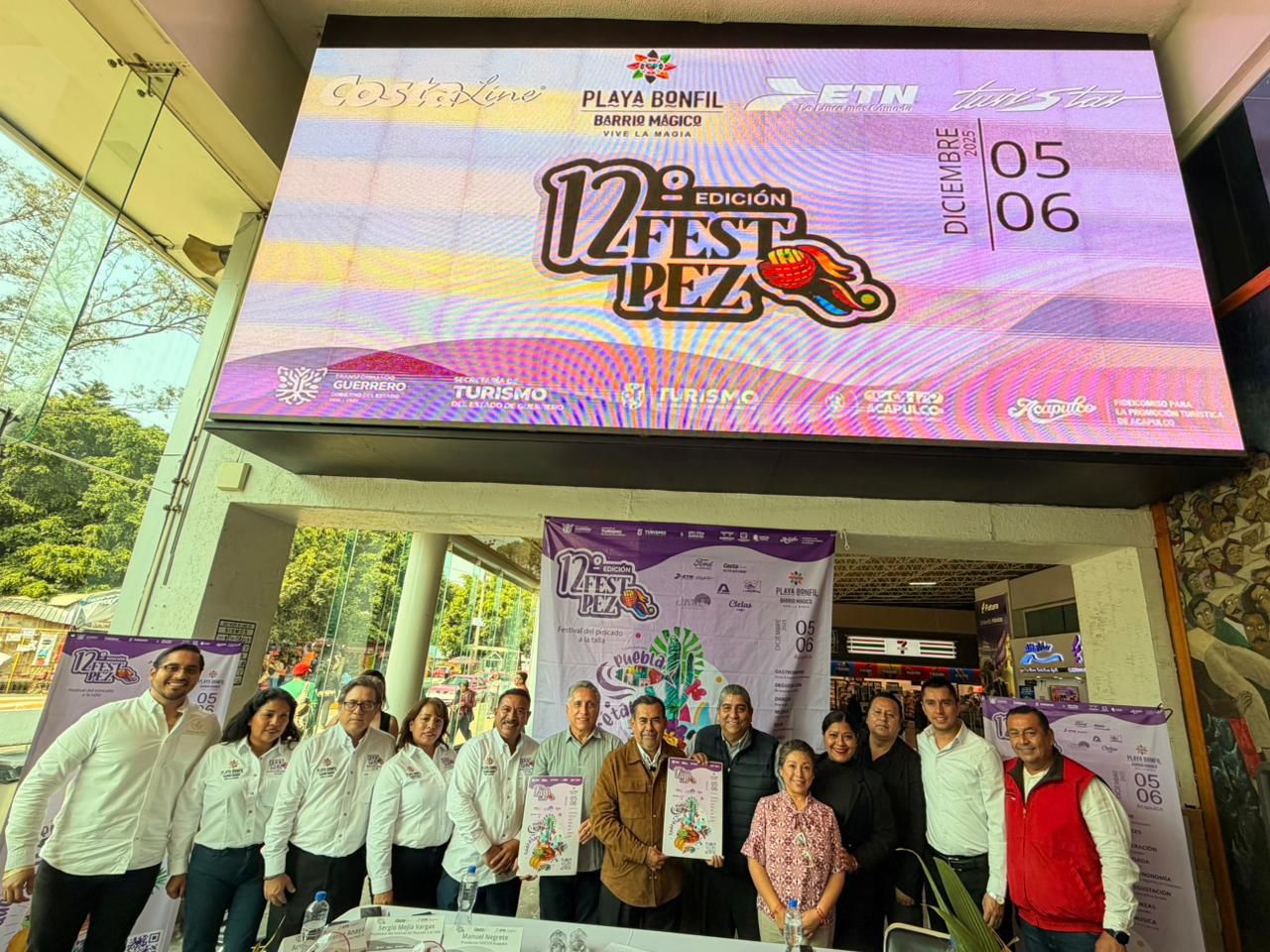 Presentan en CDMX la 12.ª Edición del Festival del Pescado a la Talla