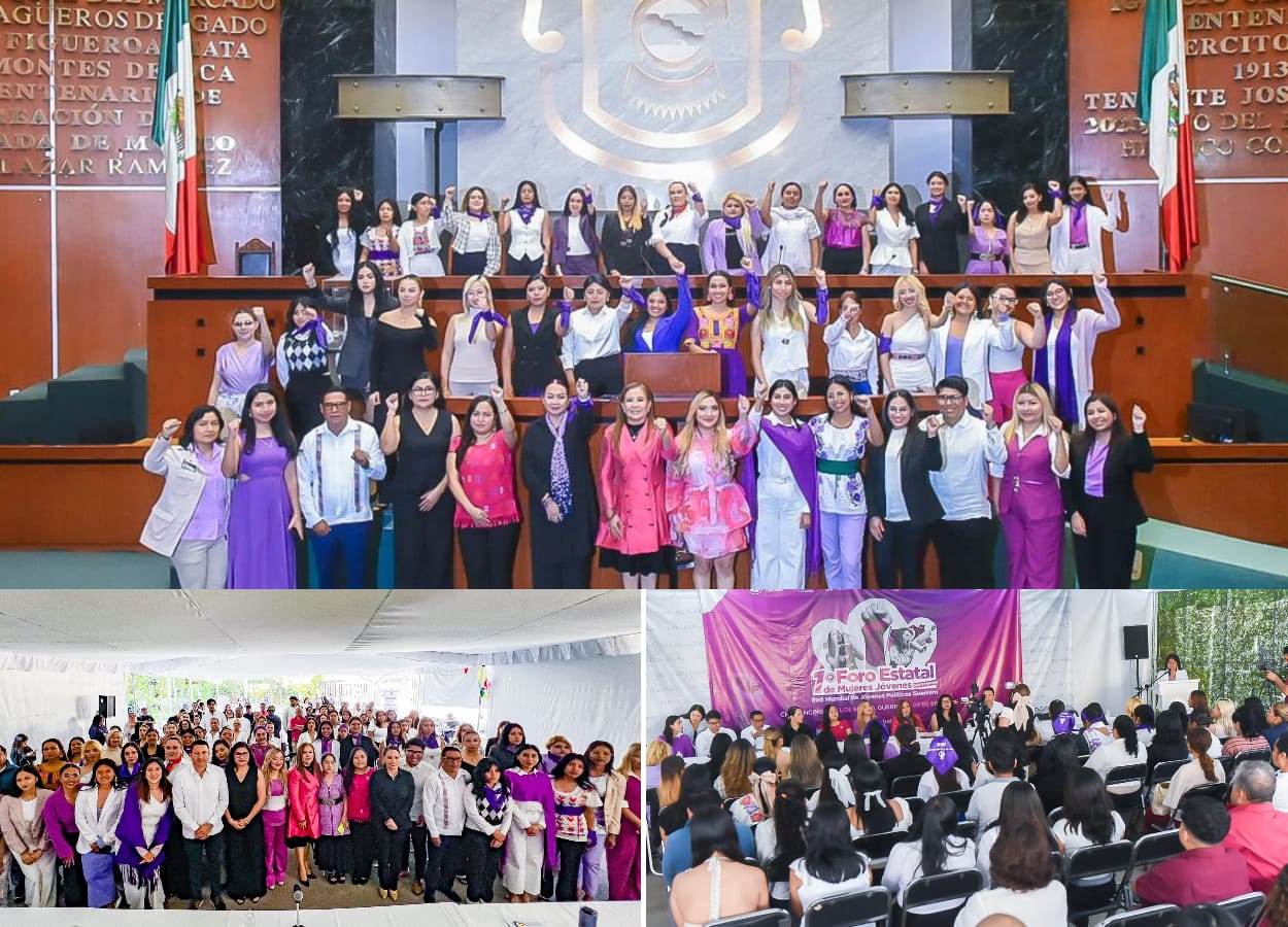 Alberga el Congreso del Estado el Primer Foro Estatal de Mujeres Jóvenes Guerrerenses