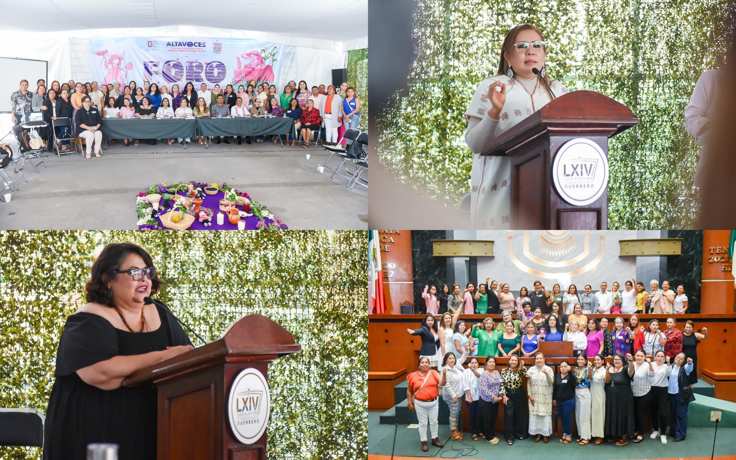 Realiza el Congreso de Guerrero foro “Mujeres rurales conectadas en red: voz, territorio y derechos”