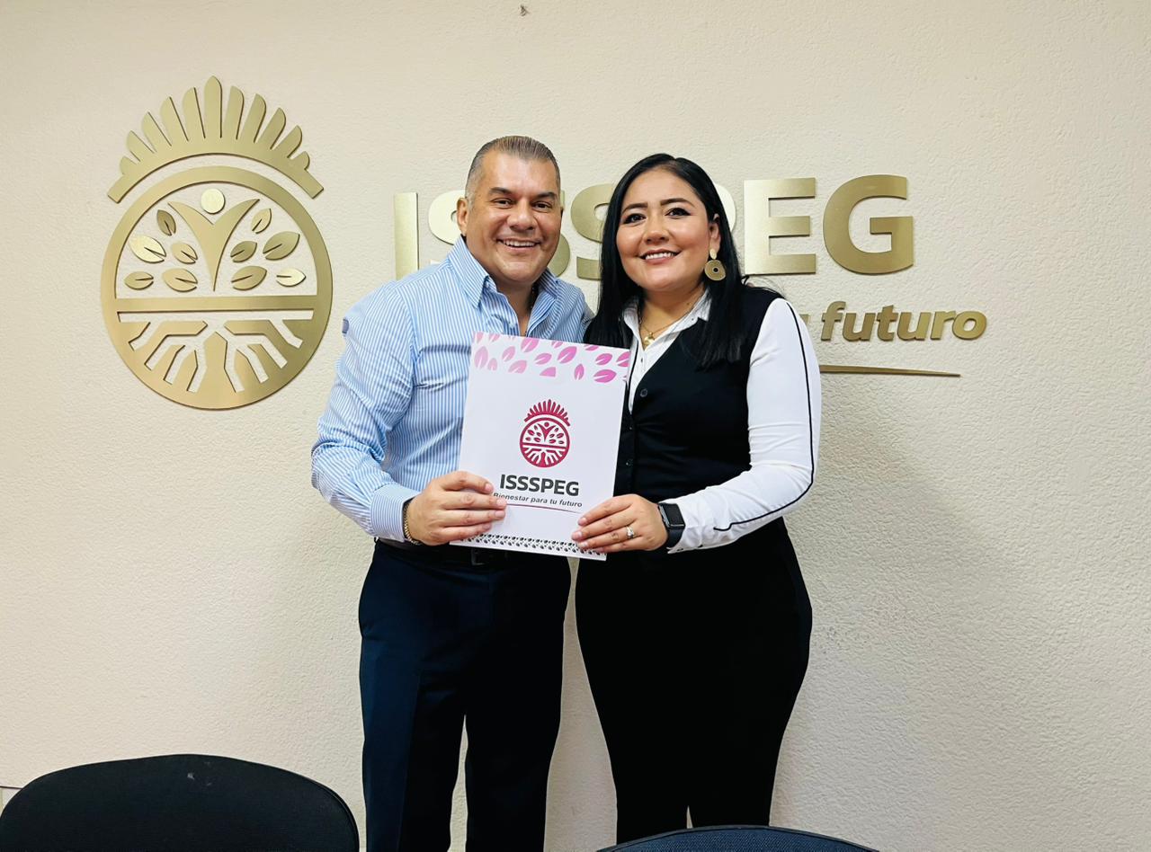 Reconoce ISSSPEG al Gobierno de Iguala por puntualidad en pago de cuotas