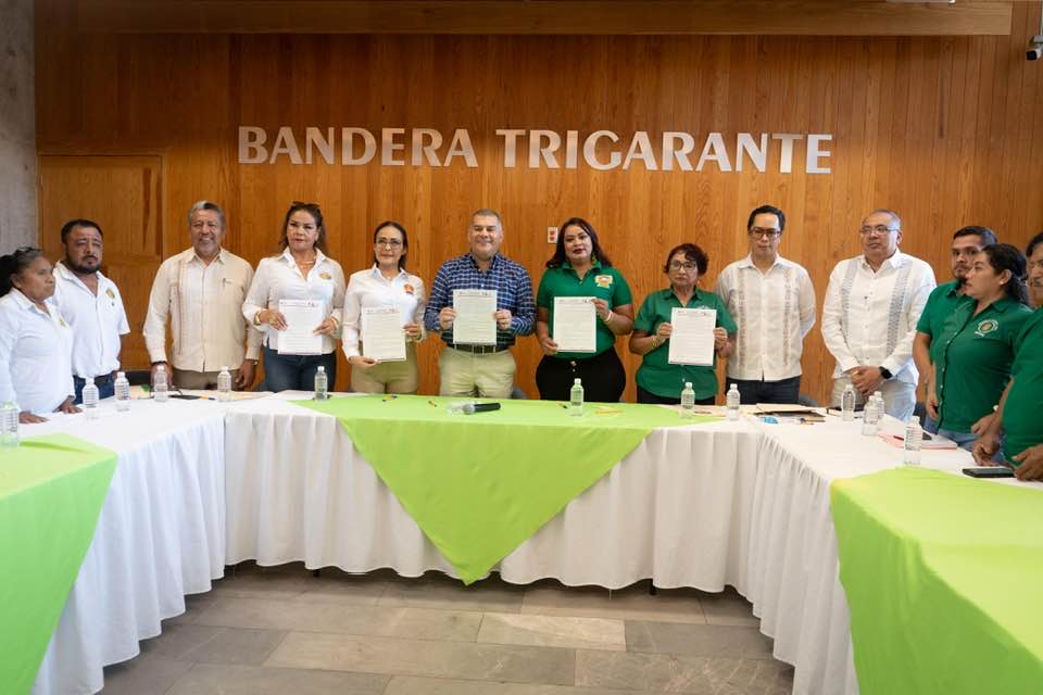 Logra Erik Catalán Minuta de Acuerdos y Beneficios 2026 con los 4 sindicatos municipales en Iguala