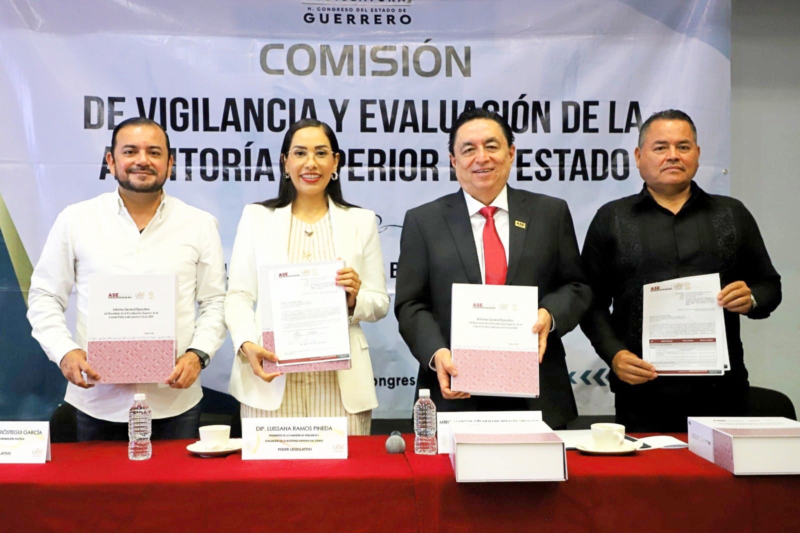 Recibe el Congreso de Guerrero 42 informes individuales de auditoría