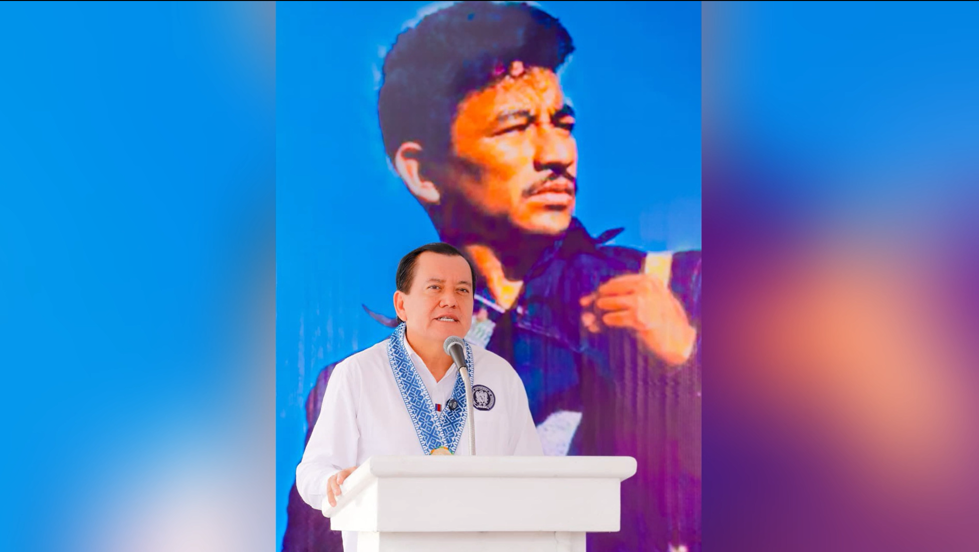 Asiste Javier Saldaña, rector de la UAGro al aniversario luctuoso de Genaro Vázquez