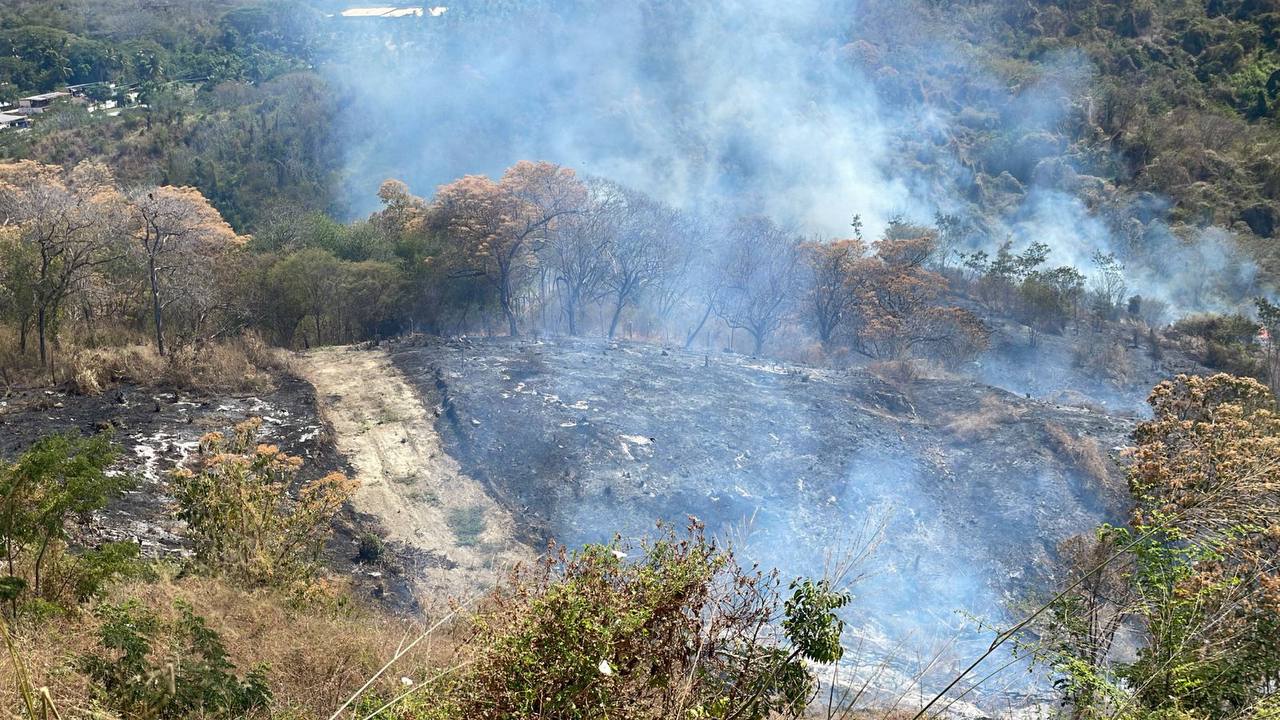 Sofoca PC Zihuatanejo tres incendios forestales este fin de semana