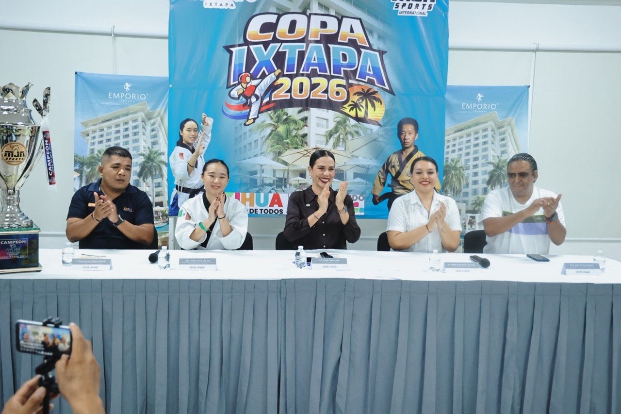 Zihuatanejo, listo para la 2da Copa de Taekwondo Ixtapa 2026