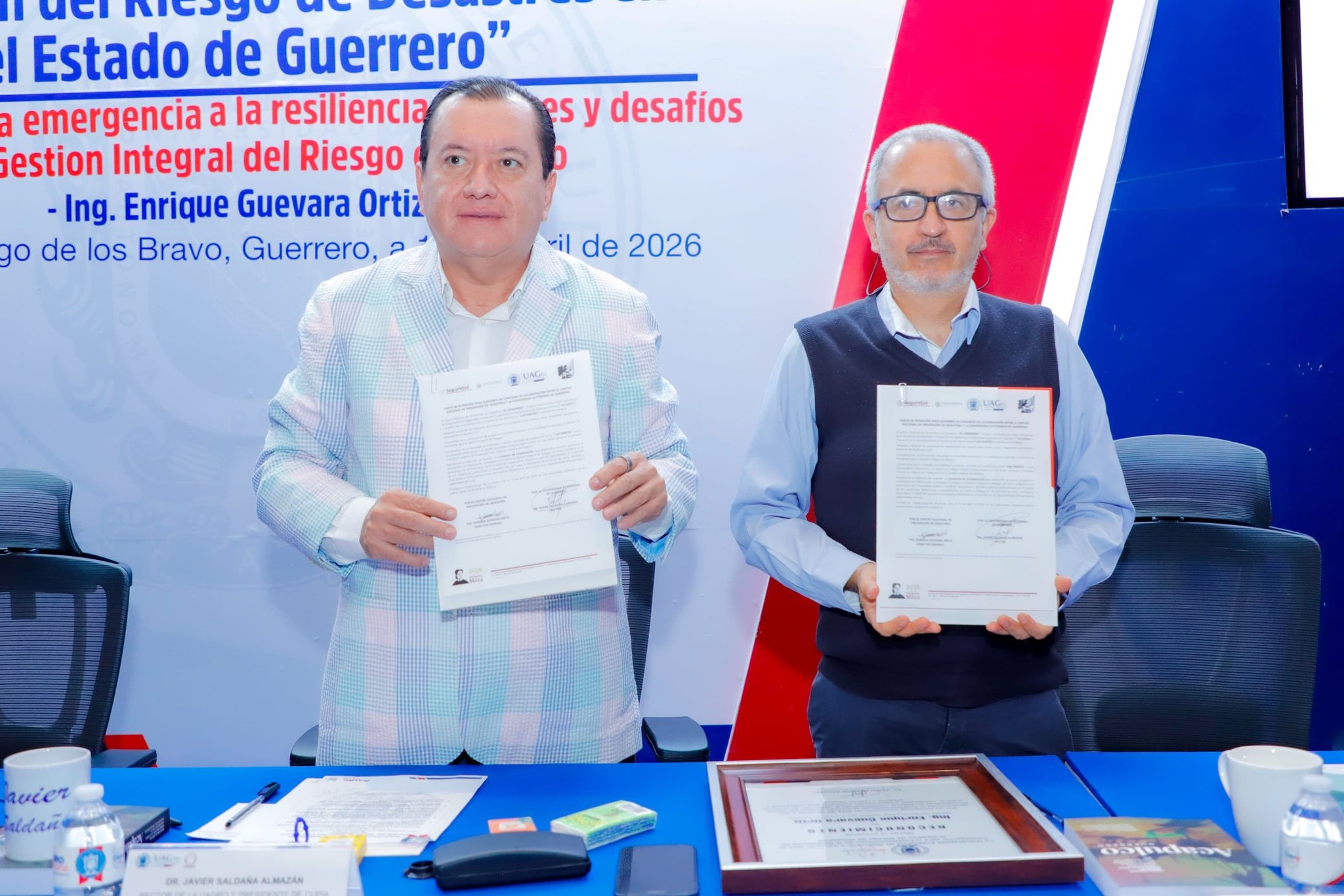 Inaugura Javier Saldaña en la UAGro el seminario “Gestión de Riesgo de Desastres en el Estado de Guerrero”